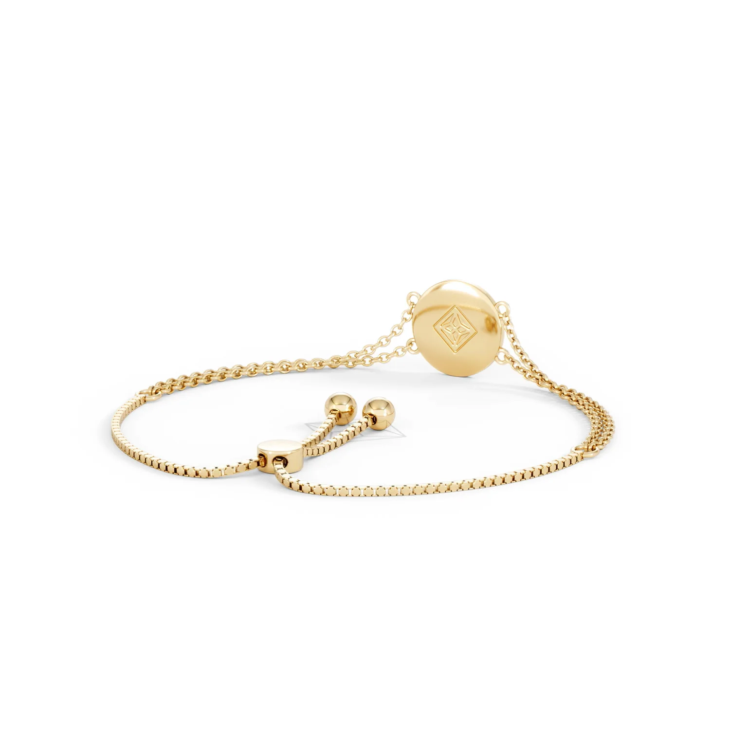 Astrology Gemini 0.07ct Lab Grown Diamond Adjustable Medallion Bracelet 18K Gold Vermeil - Image 43