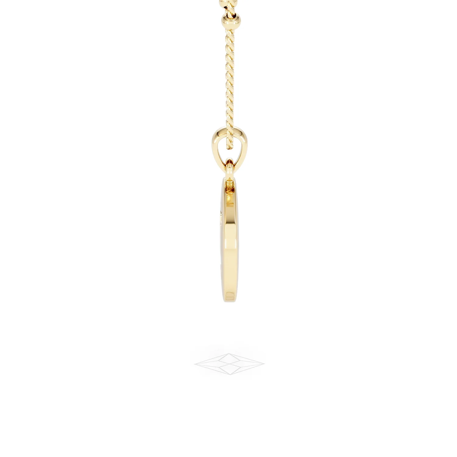 Astrology Gemini 0.07ct Lab Grown Diamond Medallion Pendant Necklace in 18K Gold Vermeil - Image 69