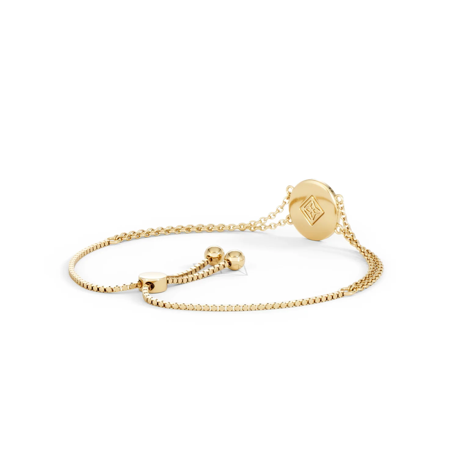 Astrology Leo 0.07ct Lab Grown Diamond AAdjustable Medallion Bracelet 18K Gold Vermeil - Image 40