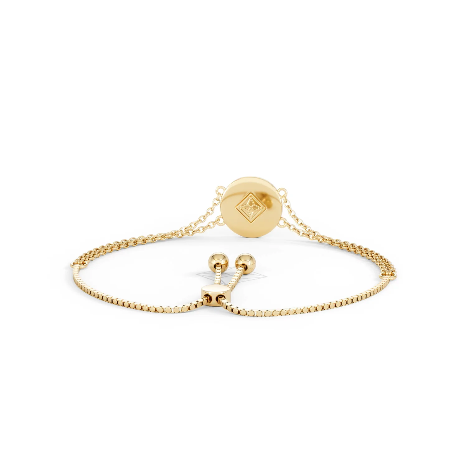 Astrology Leo 0.07ct Lab Grown Diamond AAdjustable Medallion Bracelet 18K Gold Vermeil - Image 47