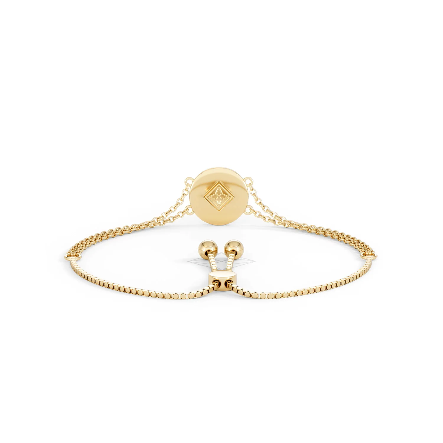 Astrology Leo 0.07ct Lab Grown Diamond AAdjustable Medallion Bracelet 18K Gold Vermeil - Image 49