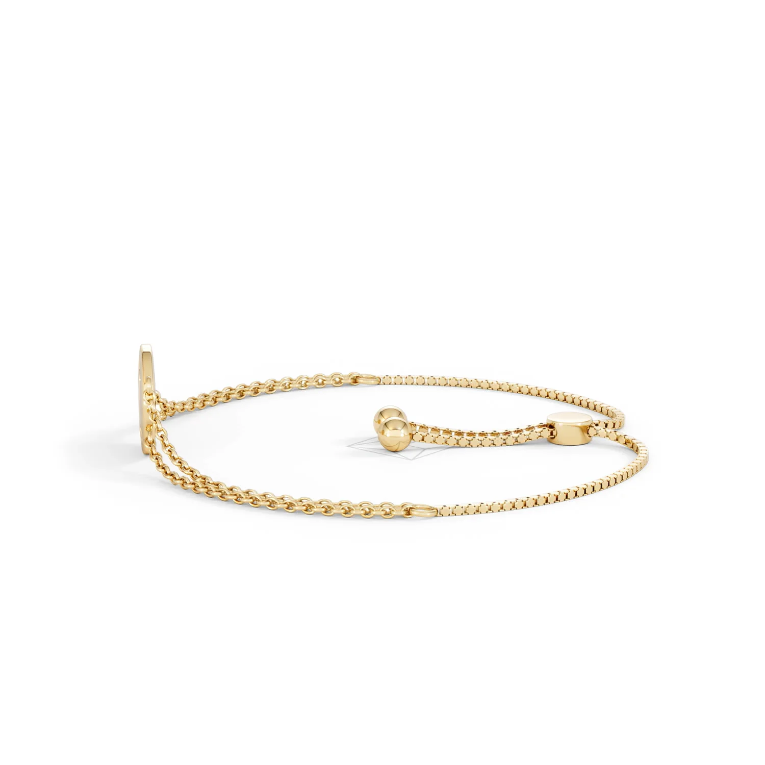 Astrology Leo 0.07ct Lab Grown Diamond AAdjustable Medallion Bracelet 18K Gold Vermeil - Image 70