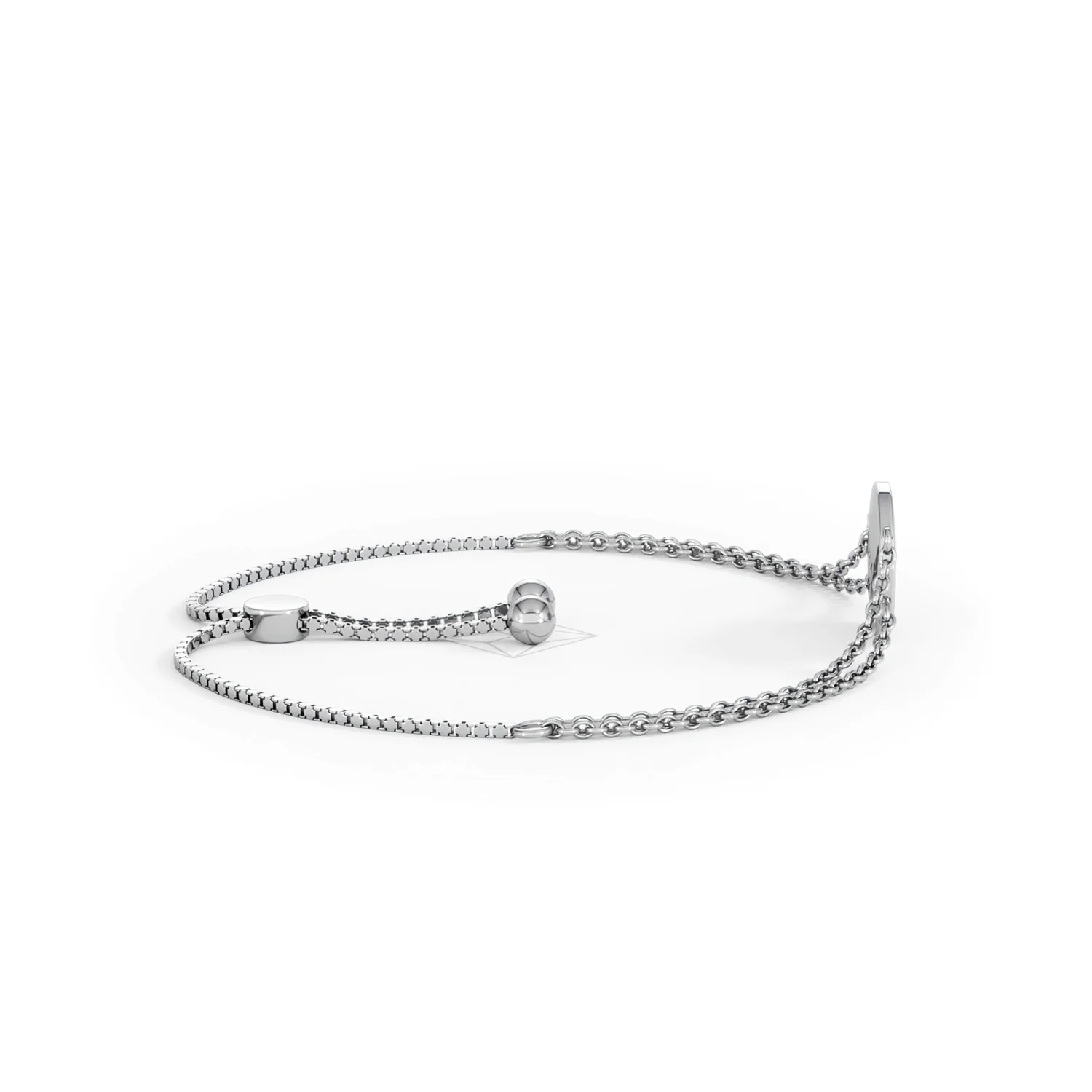 Astrology Leo 0.07ct Lab Grown Diamond Adjustable Medallion Bracelet Sterling Silver - Image 29