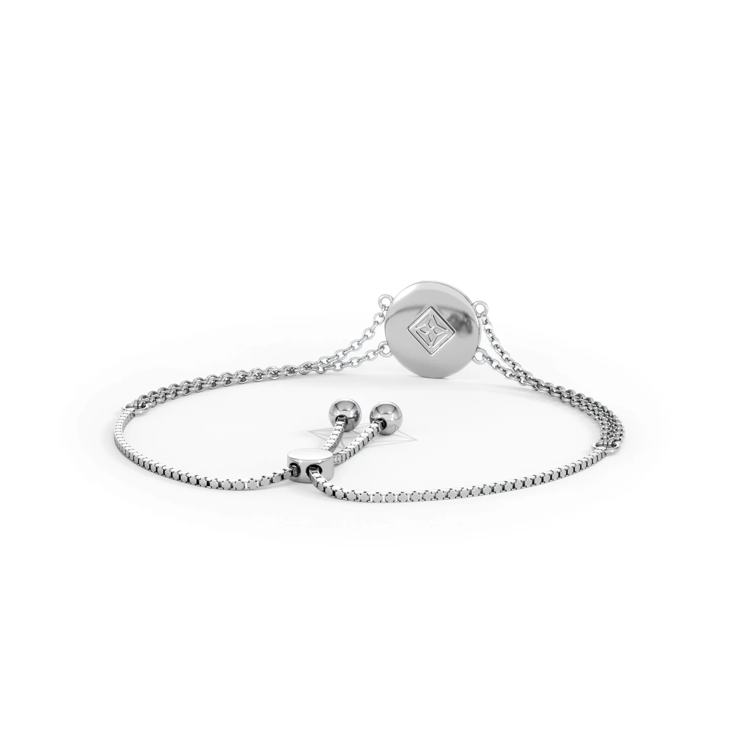 Astrology Leo 0.07ct Lab Grown Diamond Adjustable Medallion Bracelet Sterling Silver - Image 45