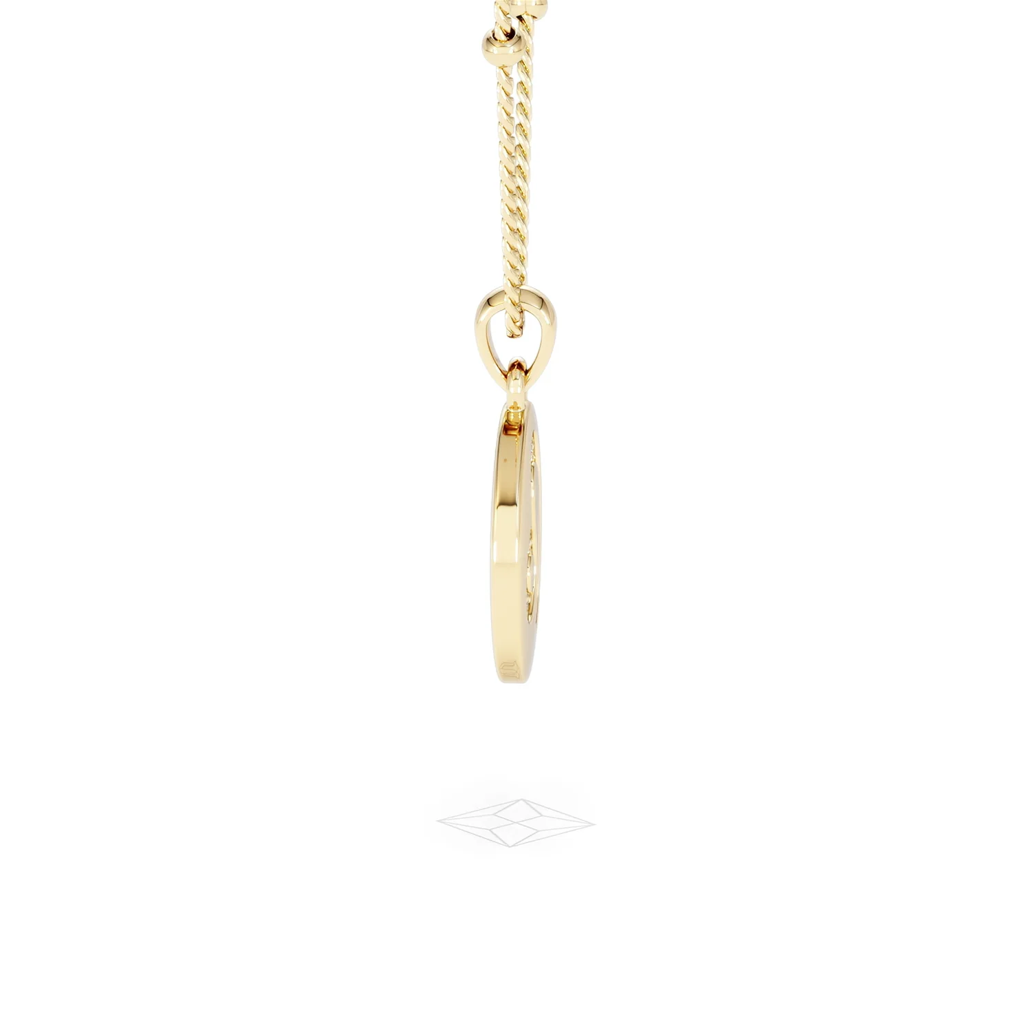Astrology Leo 0.07ct Lab Grown Diamond Medallion Pendant Necklace in 18K Gold Vermeil - Image 28