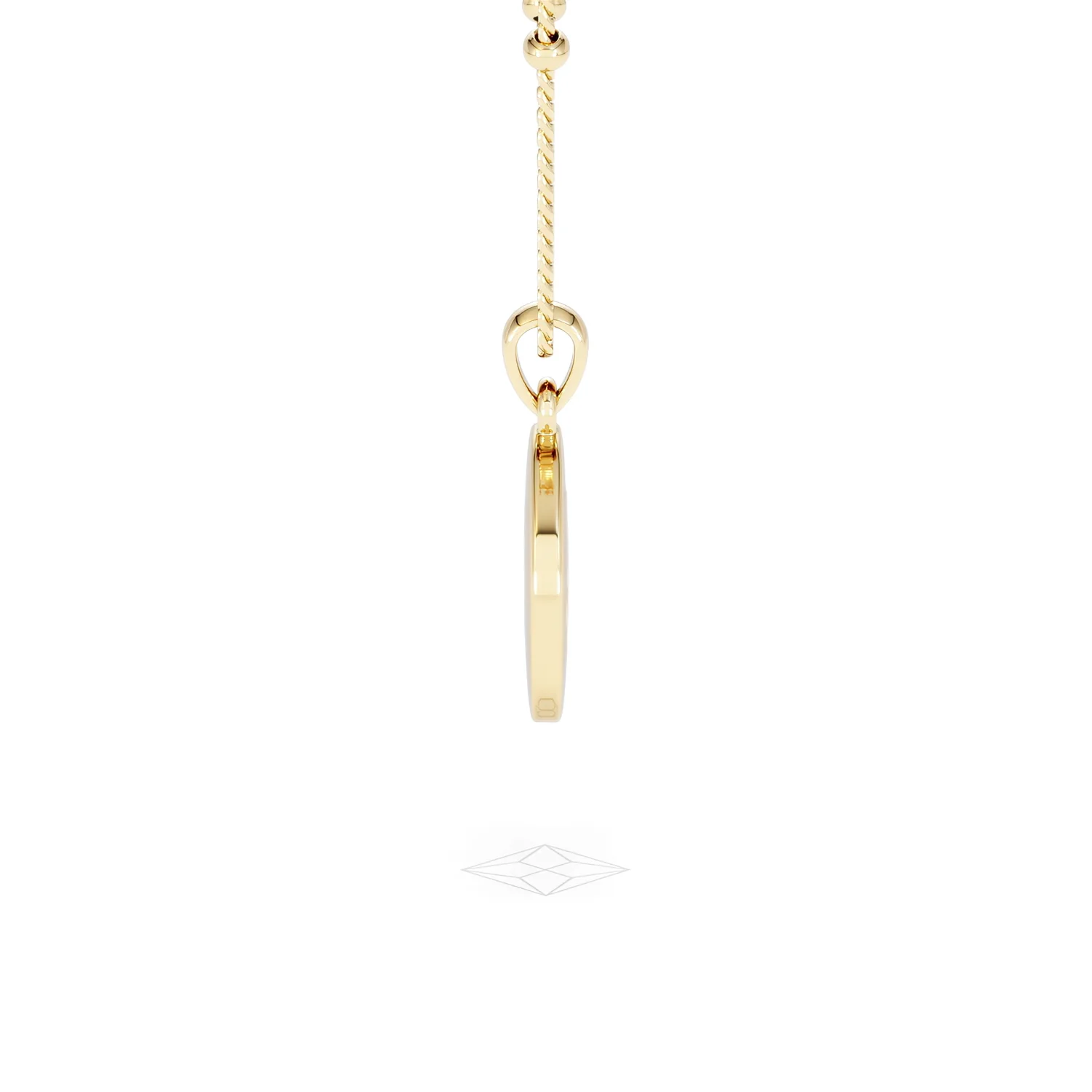 Astrology Leo 0.07ct Lab Grown Diamond Medallion Pendant Necklace in 18K Gold Vermeil - Image 29