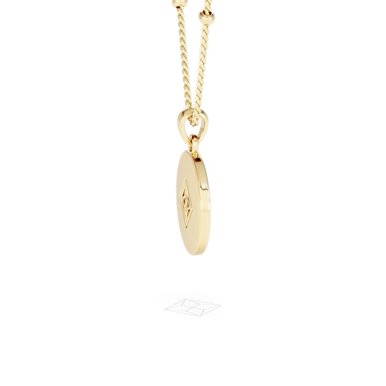 Astrology Leo 0.07ct Lab Grown Diamond Medallion Pendant Necklace in 18K Gold Vermeil - Image 32