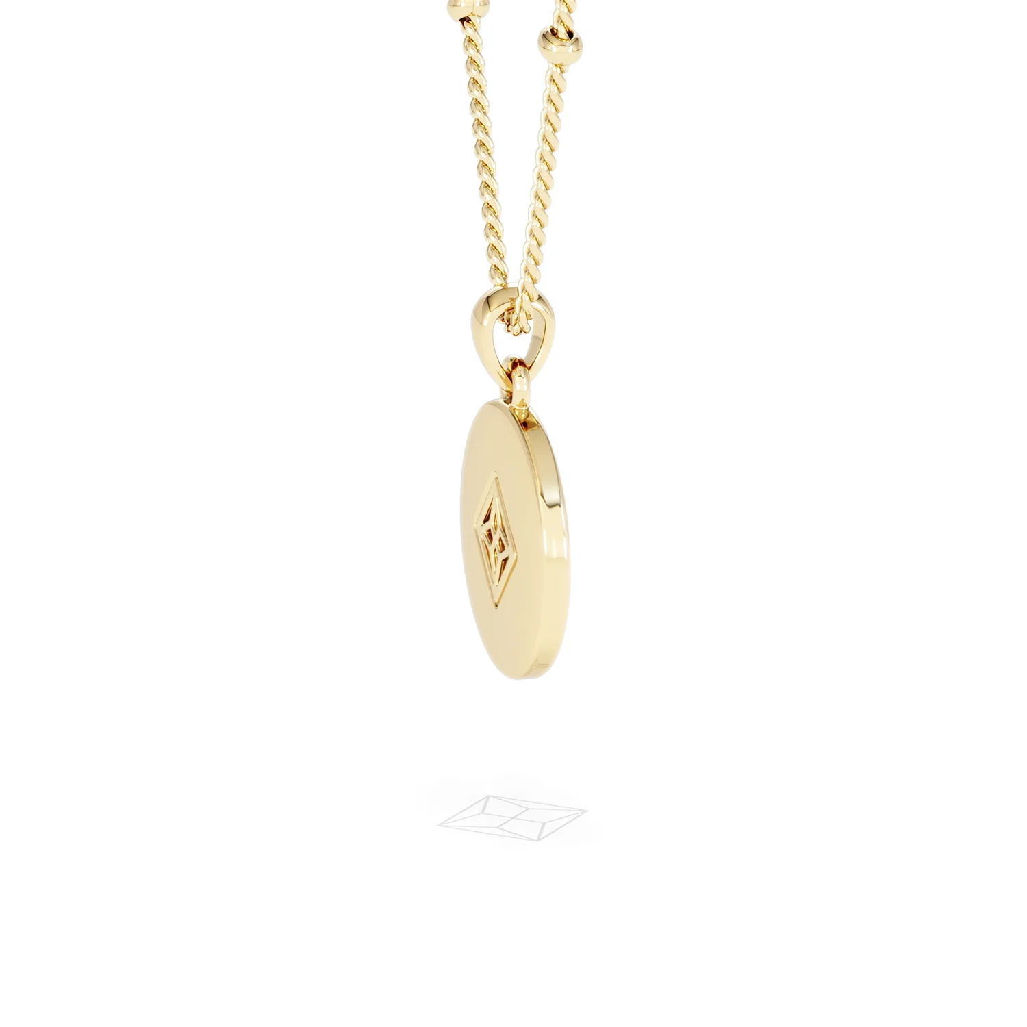 Astrology Leo 0.07ct Lab Grown Diamond Medallion Pendant Necklace in 18K Gold Vermeil - Image 33
