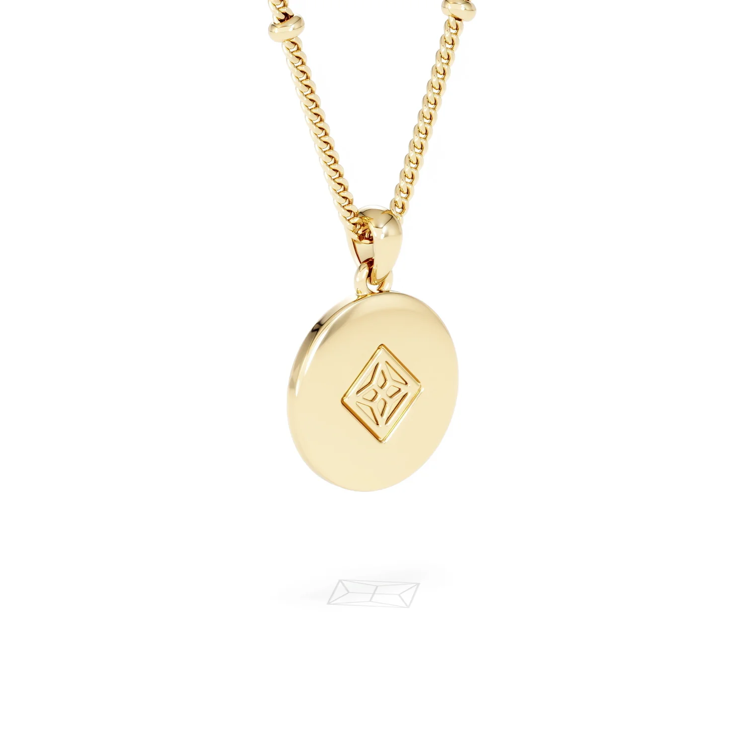 Astrology Leo 0.07ct Lab Grown Diamond Medallion Pendant Necklace in 18K Gold Vermeil - Image 57