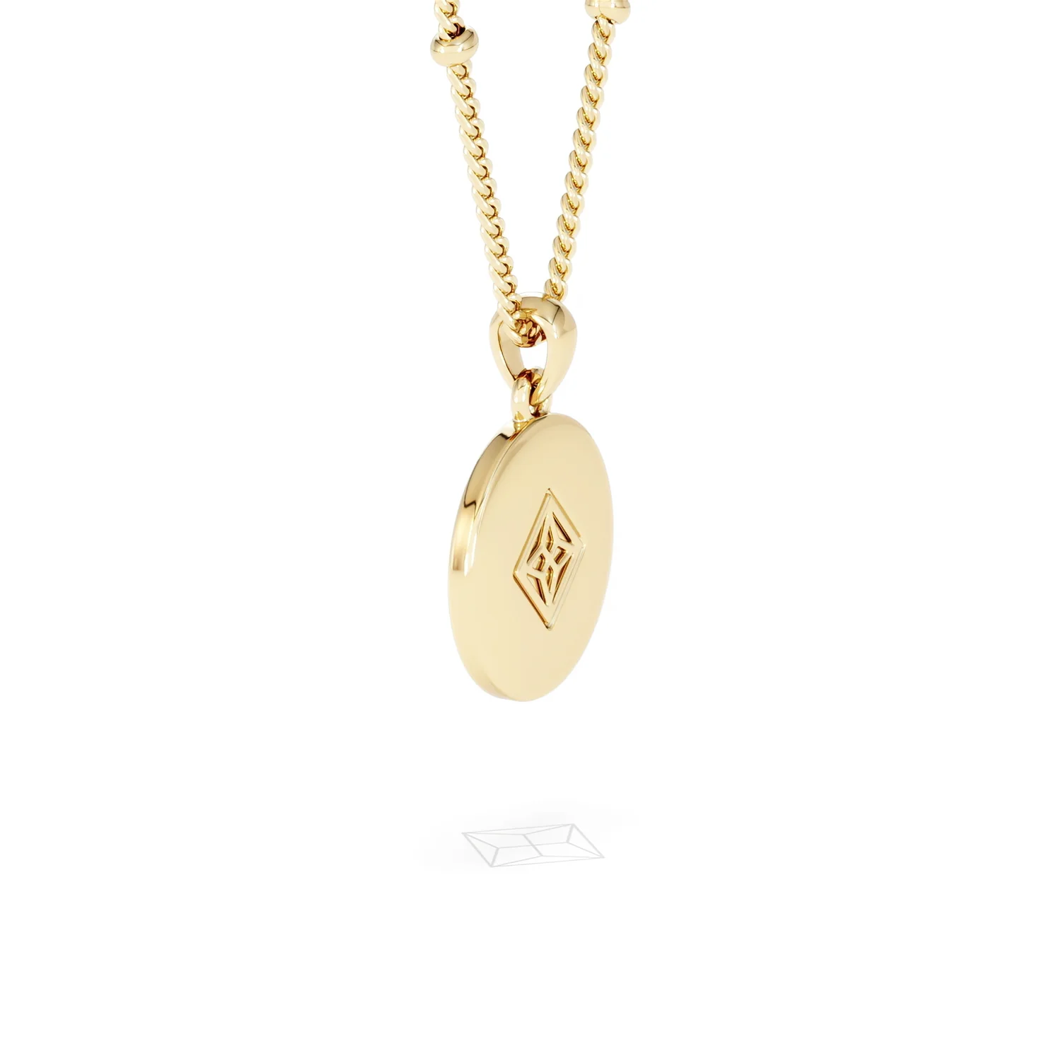 Astrology Leo 0.07ct Lab Grown Diamond Medallion Pendant Necklace in 18K Gold Vermeil - Image 62