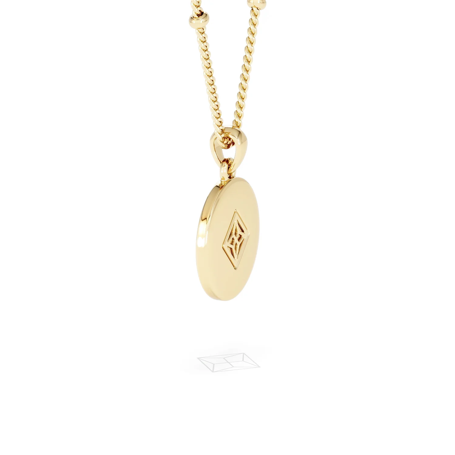 Astrology Leo 0.07ct Lab Grown Diamond Medallion Pendant Necklace in 18K Gold Vermeil - Image 63