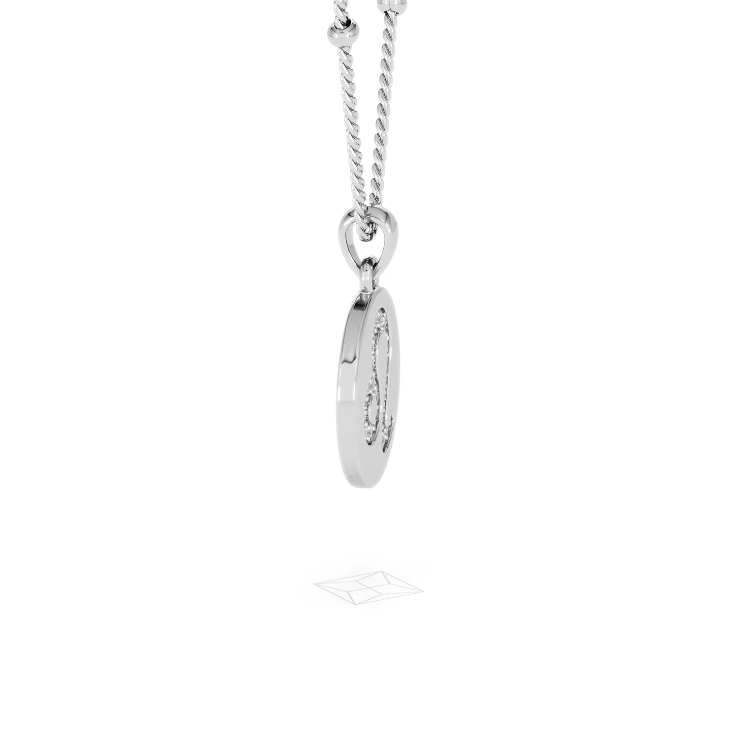 Astrology Leo 0.07ct Lab Grown Diamond Medallion Pendant Necklace in Sterling Silver - Image 26