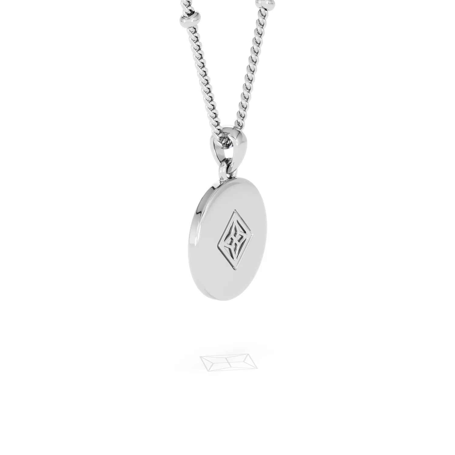 Astrology Leo 0.07ct Lab Grown Diamond Medallion Pendant Necklace in Sterling Silver - Image 61