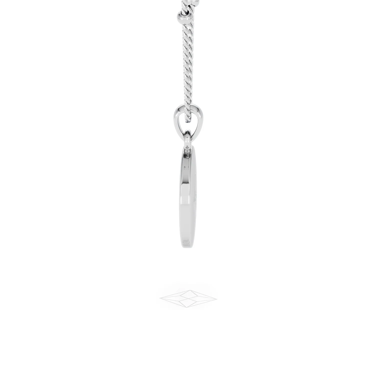 Astrology Leo 0.07ct Lab Grown Diamond Medallion Pendant Necklace in Sterling Silver - Image 68