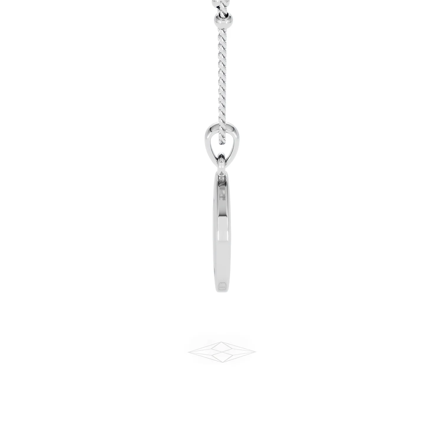 Astrology Leo 0.07ct Lab Grown Diamond Medallion Pendant Necklace in Sterling Silver - Image 69