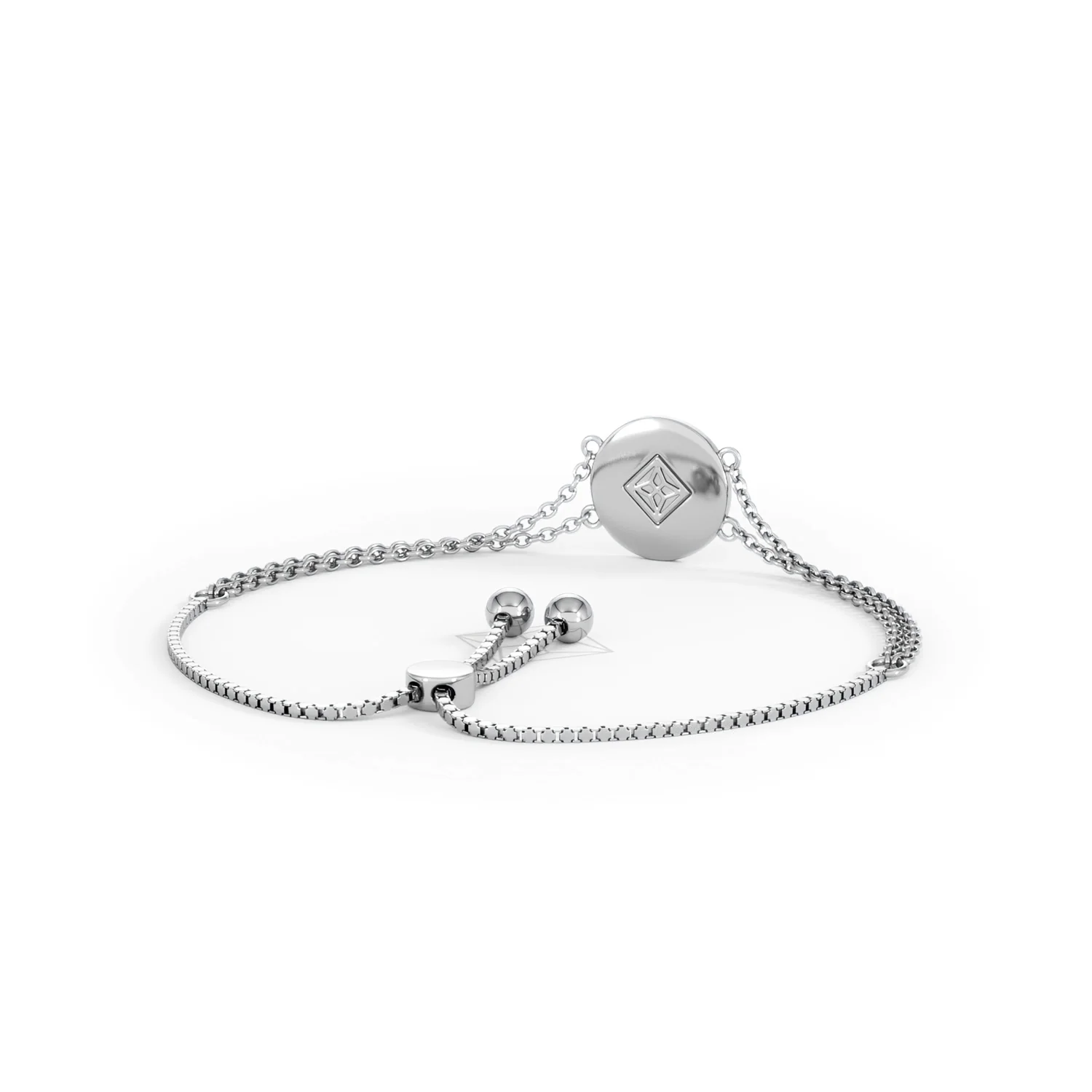 Astrology Libra 0.07ct Lab Grown Diamond Adjustable Medallion Bracelet Sterling Silver - Image 44