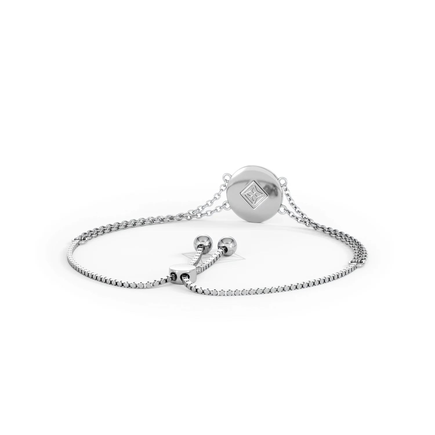 Astrology Libra 0.07ct Lab Grown Diamond Adjustable Medallion Bracelet Sterling Silver - Image 45