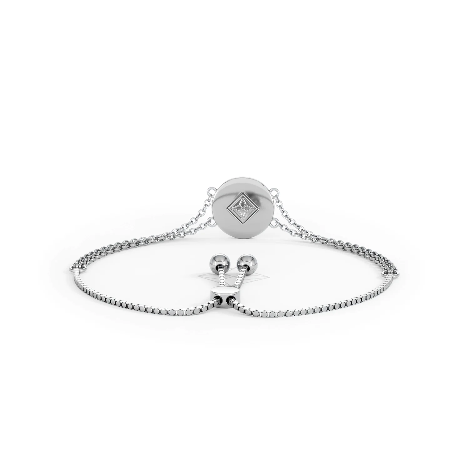 Astrology Libra 0.07ct Lab Grown Diamond Adjustable Medallion Bracelet Sterling Silver - Image 48
