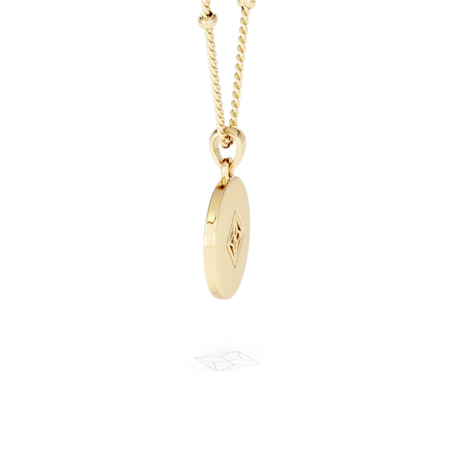 Astrology Libra 0.07ct Lab Grown Diamond Medallion Pendant Necklace in 18K Gold Vermeil - Image 32