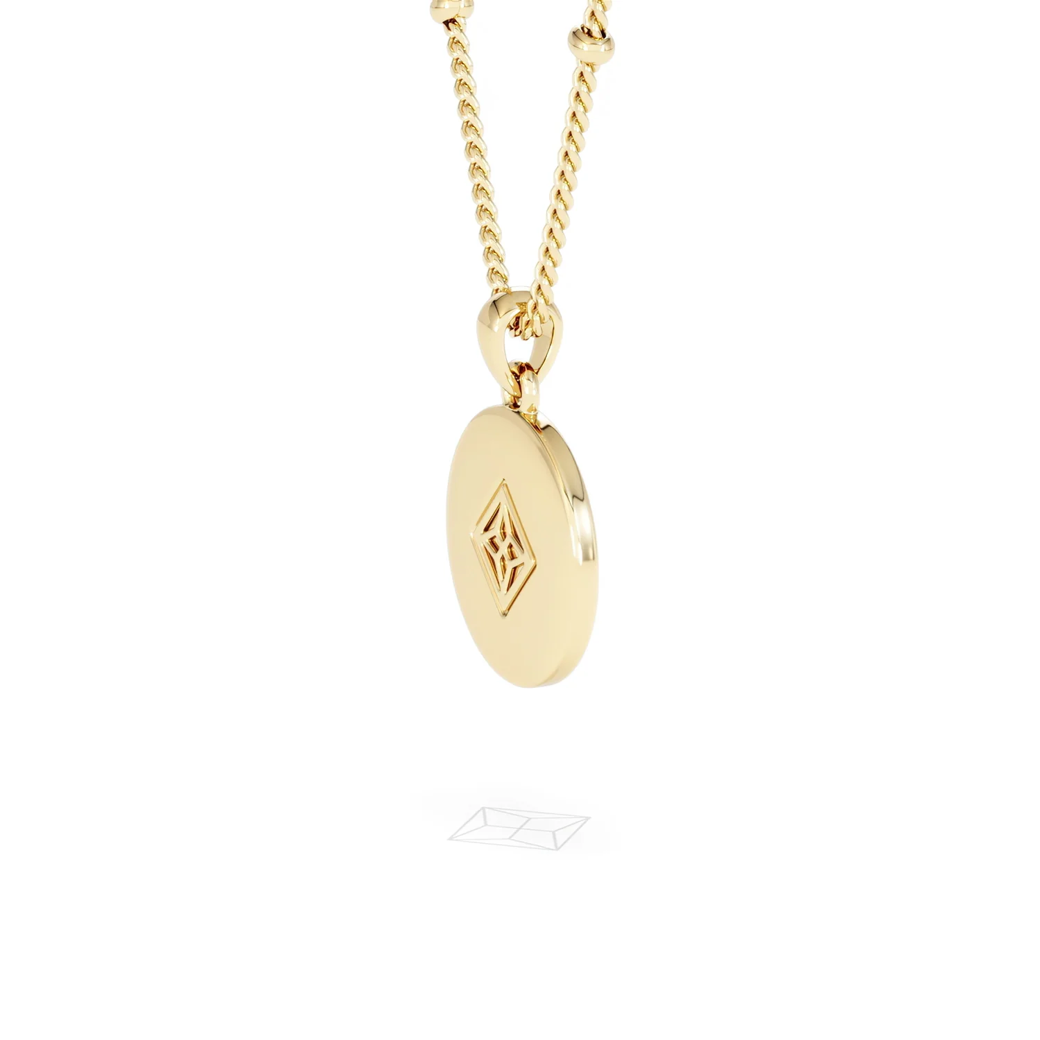 Astrology Libra 0.07ct Lab Grown Diamond Medallion Pendant Necklace in 18K Gold Vermeil - Image 62