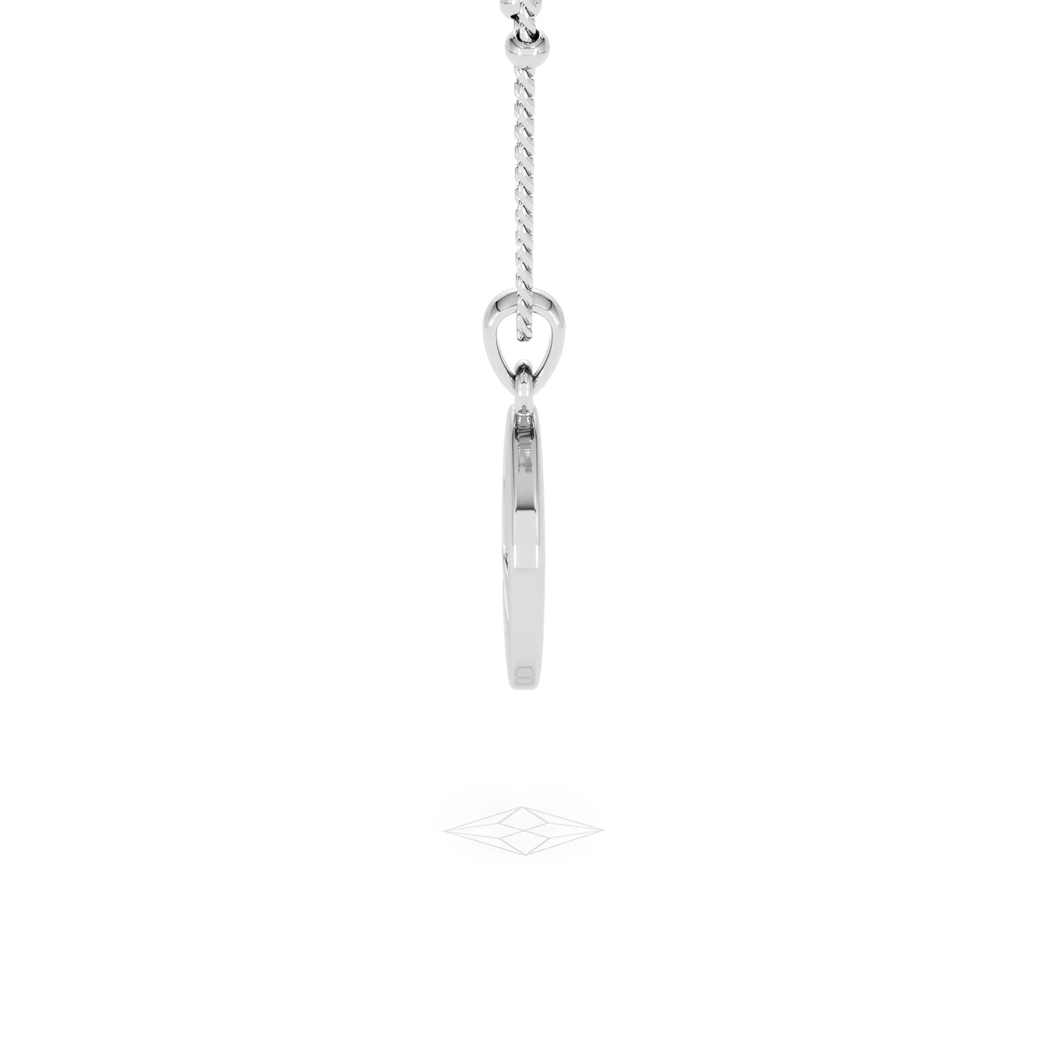 Astrology Libra 0.07ct Lab Grown Diamond Medallion Pendant Necklace in Sterling Silver - Image 28
