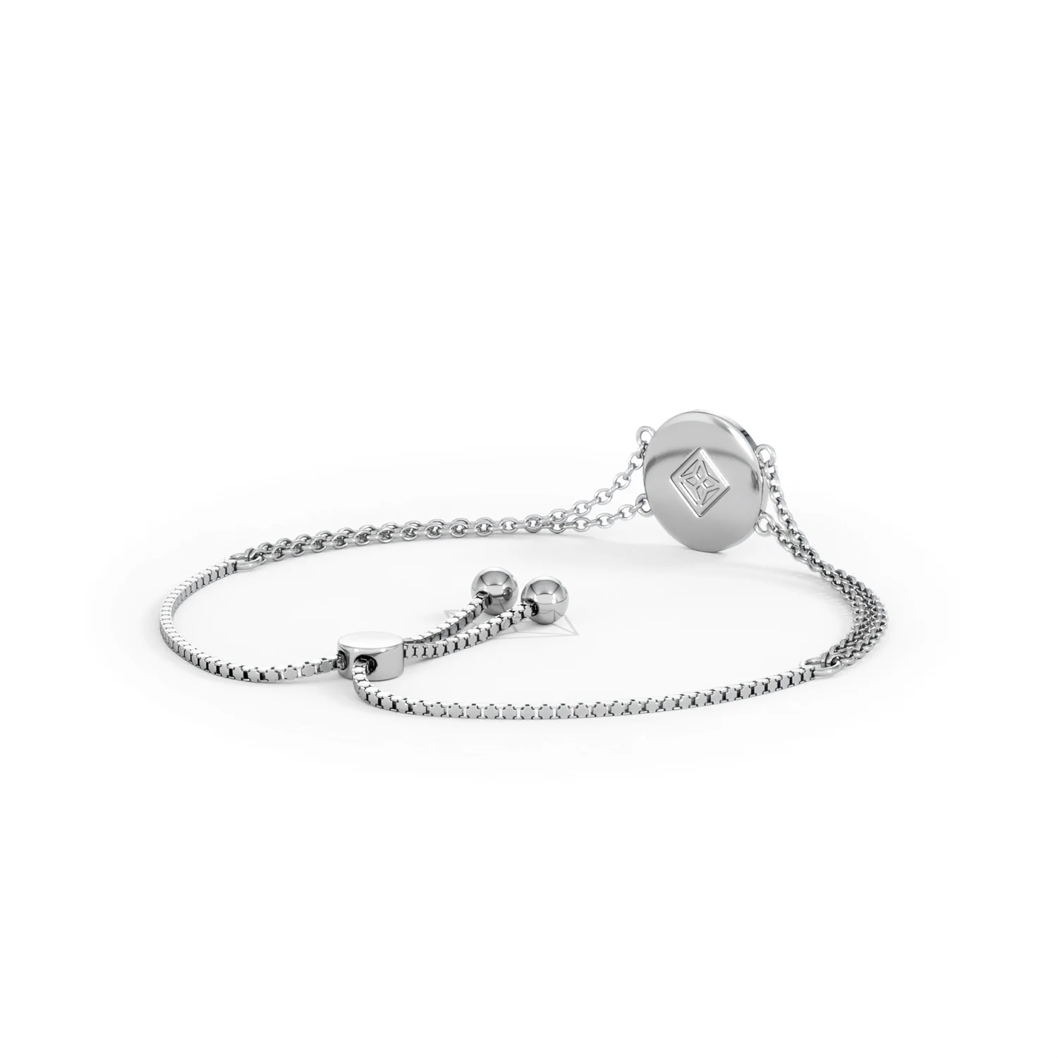 Astrology Pisces 0.07ct Lab Grown Diamond Adjustable Medallion Bracelet Sterling Silver - Image 41