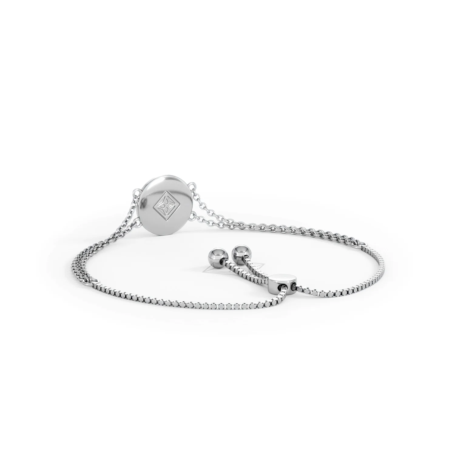 Astrology Pisces 0.07ct Lab Grown Diamond Adjustable Medallion Bracelet Sterling Silver - Image 55