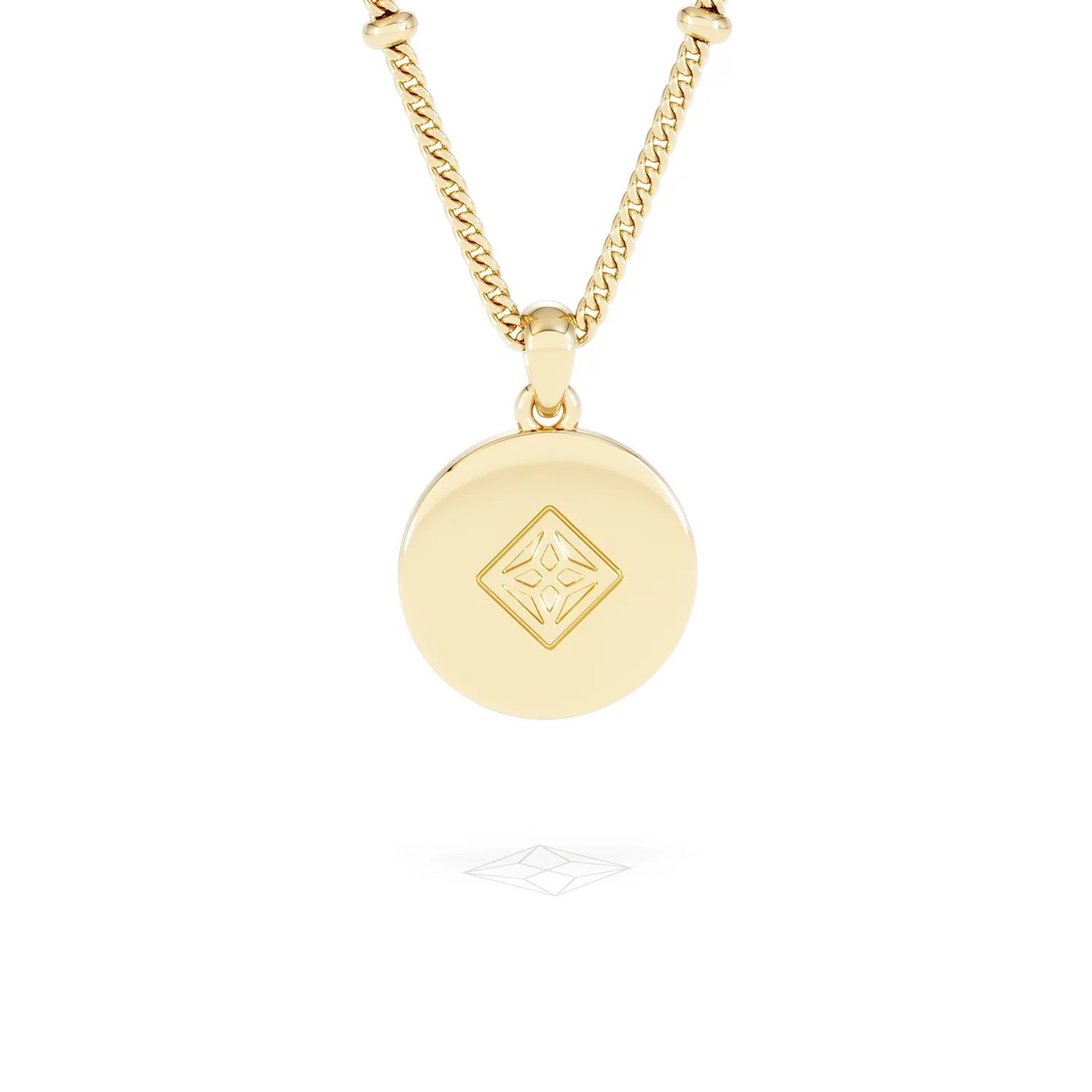 Astrology Pisces 0.07ct Lab Grown Diamond Medallion Pendant Necklace in 18K Gold Vermeil - Image 50