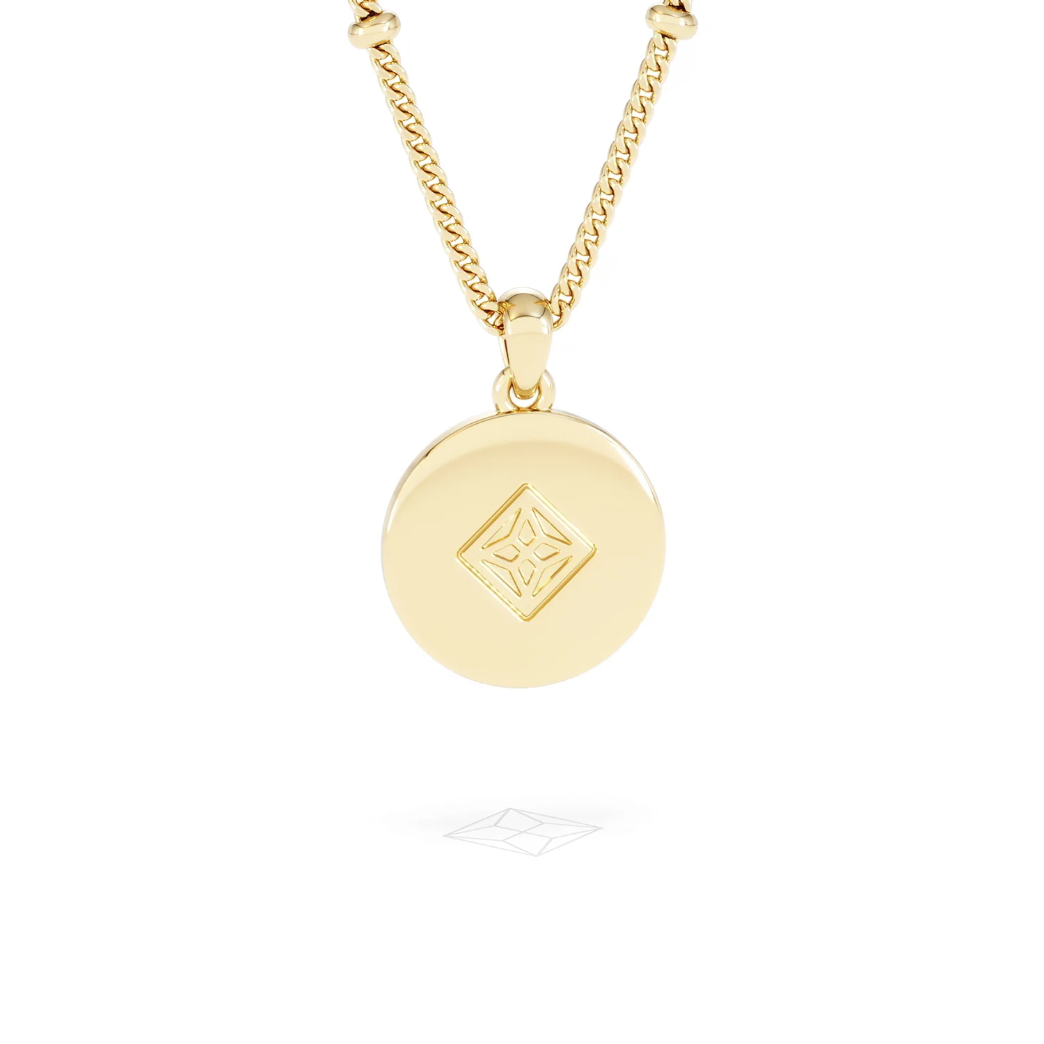 Astrology Pisces 0.07ct Lab Grown Diamond Medallion Pendant Necklace in 18K Gold Vermeil - Image 51