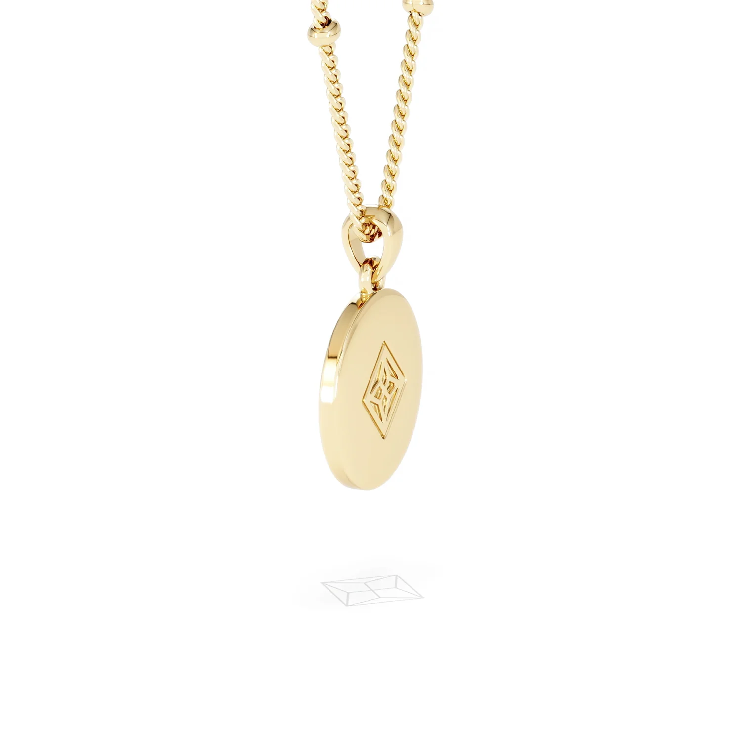 Astrology Pisces 0.07ct Lab Grown Diamond Medallion Pendant Necklace in 18K Gold Vermeil - Image 63