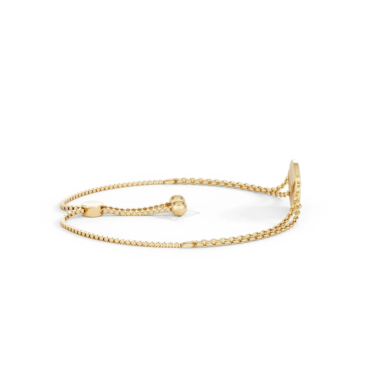 Astrology Sagittarius 0.07ct Lab Grown Diamond Adjustable Medallion Bracelet 18K Gold Vermeil - Image 30