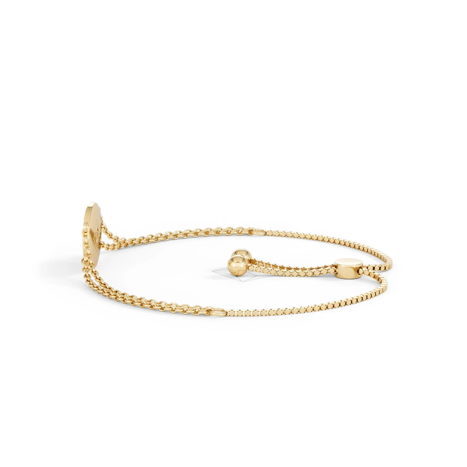 Astrology Sagittarius 0.07ct Lab Grown Diamond Adjustable Medallion Bracelet 18K Gold Vermeil - Image 67