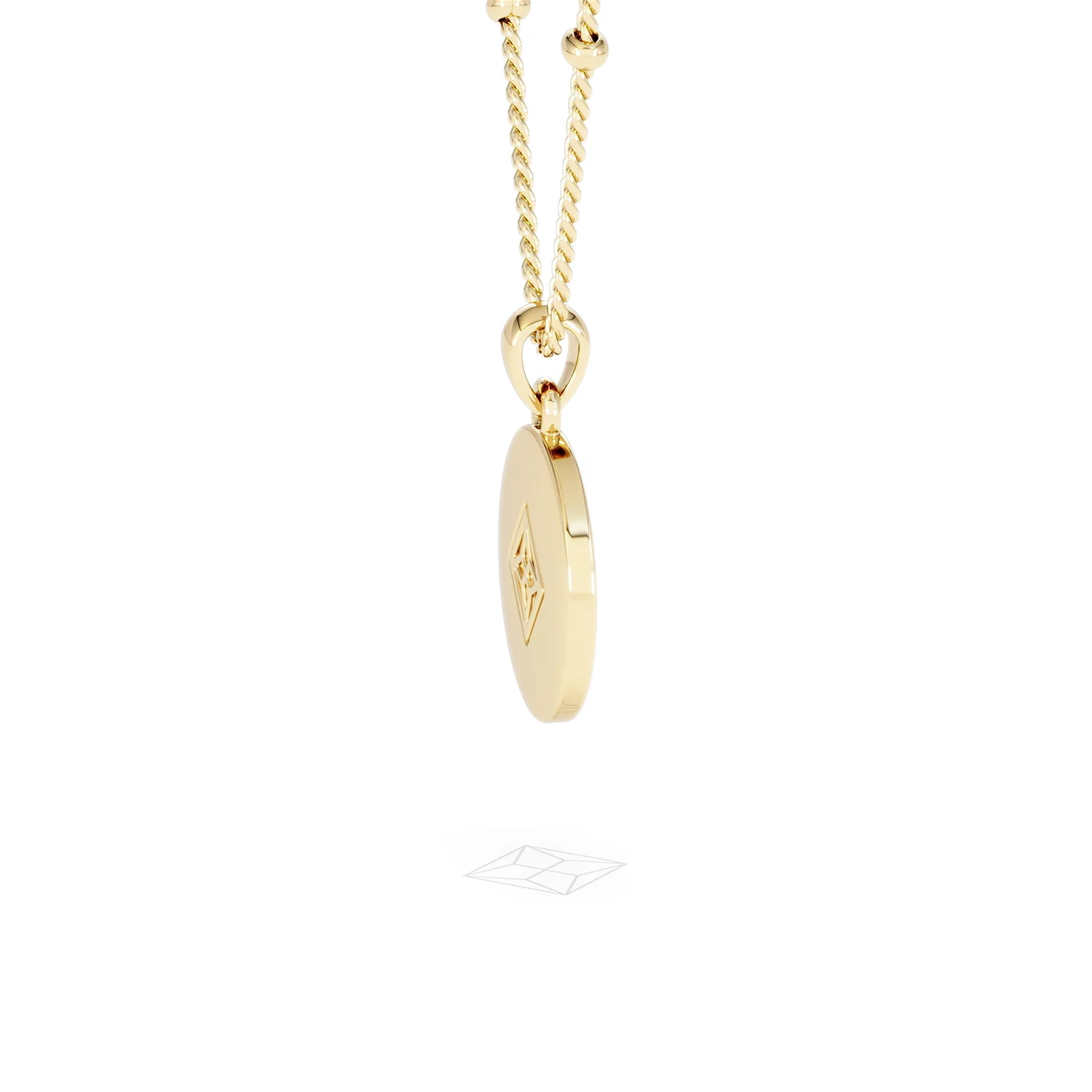 Astrology Sagittarius 0.07ct Lab Grown Diamond Medallion Pendant Necklace in 18K Gold Vermeil - Image 32