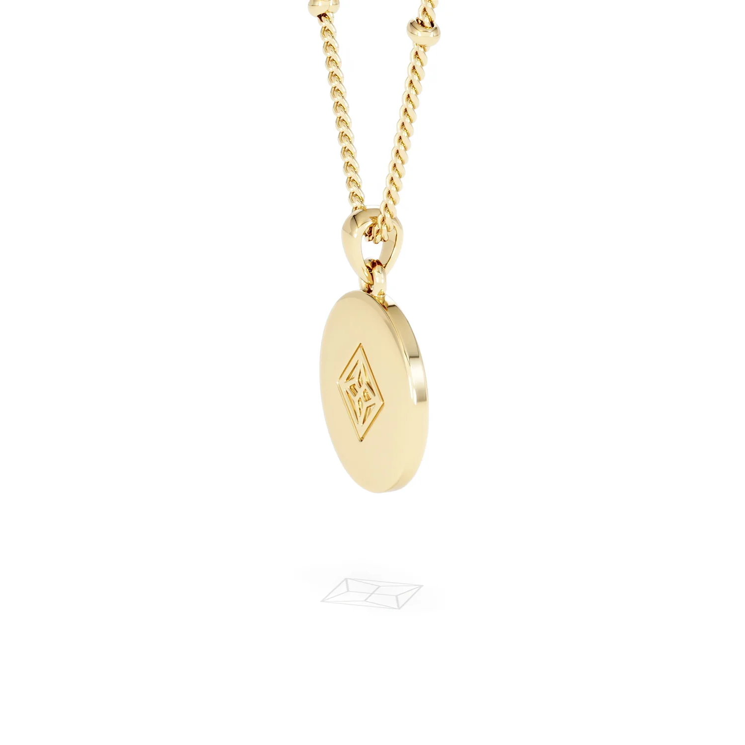 Astrology Sagittarius 0.07ct Lab Grown Diamond Medallion Pendant Necklace in 18K Gold Vermeil - Image 35