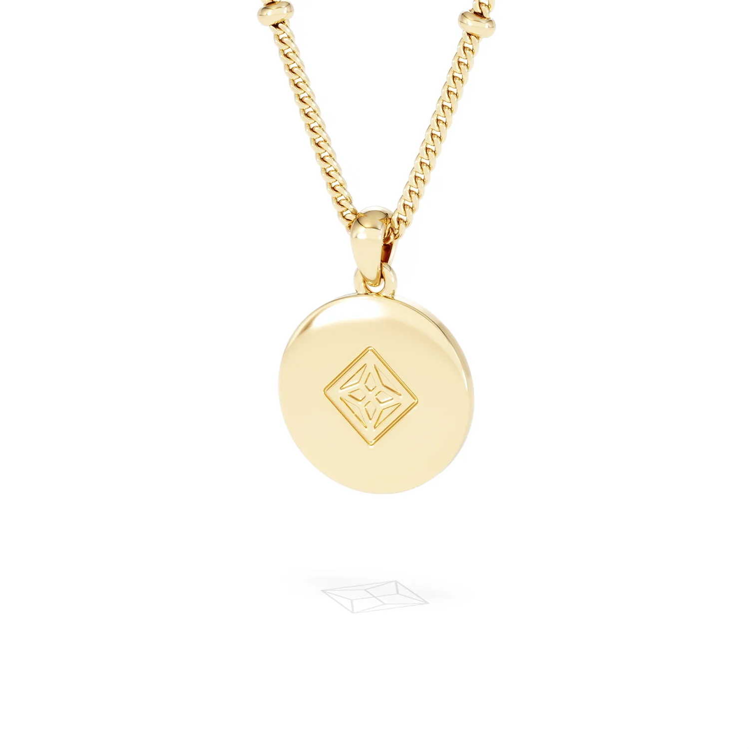 Astrology Sagittarius 0.07ct Lab Grown Diamond Medallion Pendant Necklace in 18K Gold Vermeil - Image 44