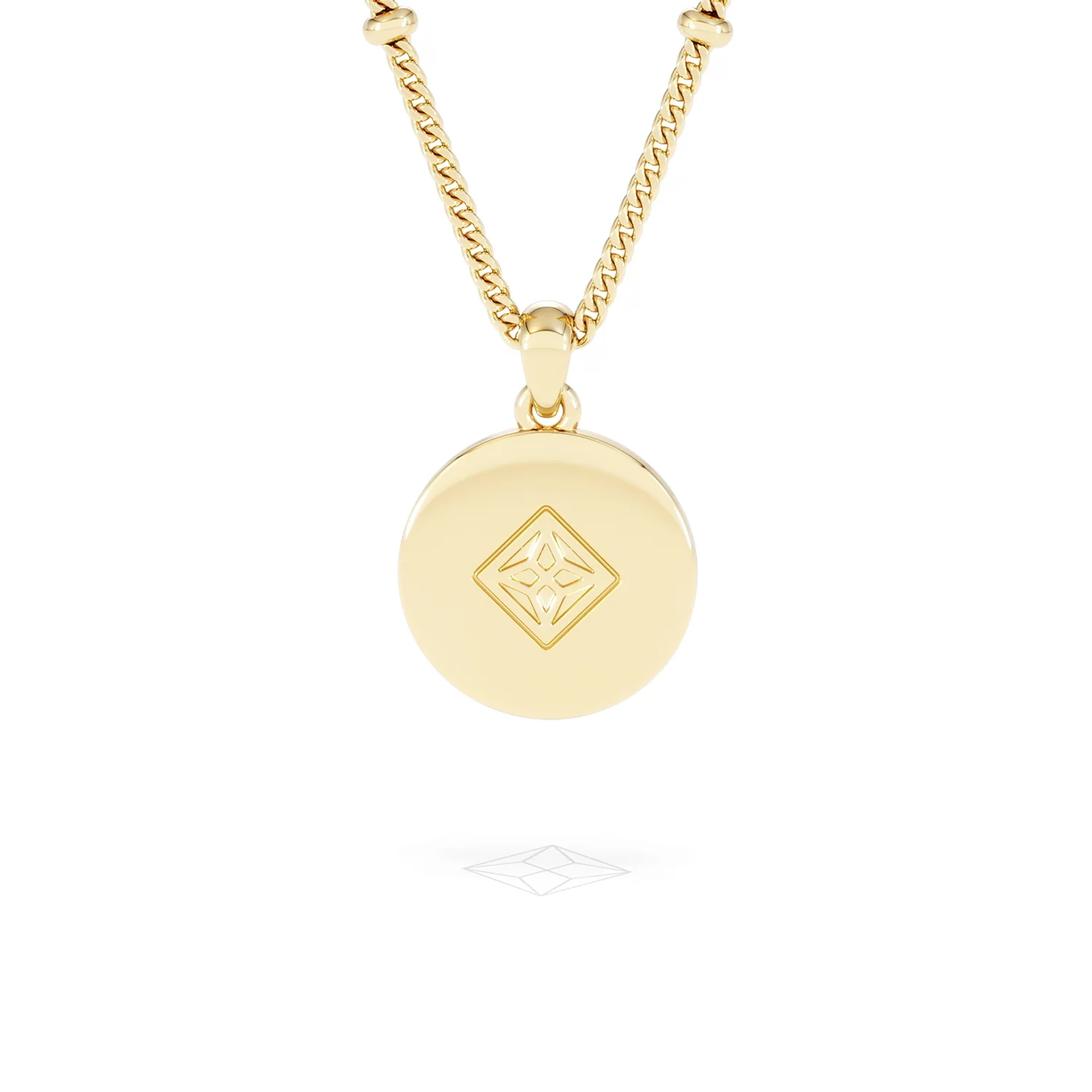 Astrology Sagittarius 0.07ct Lab Grown Diamond Medallion Pendant Necklace in 18K Gold Vermeil - Image 48