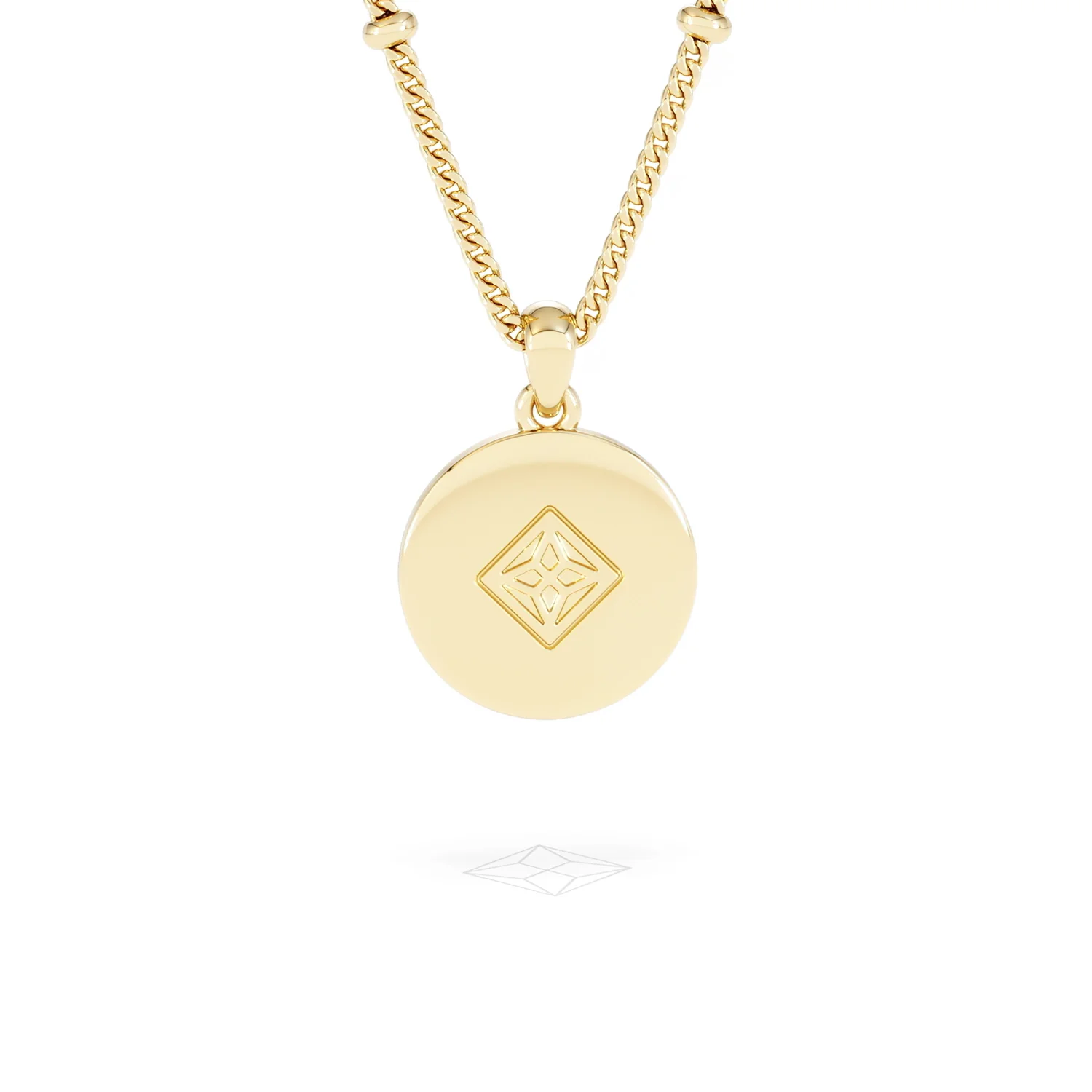 Astrology Sagittarius 0.07ct Lab Grown Diamond Medallion Pendant Necklace in 18K Gold Vermeil - Image 50