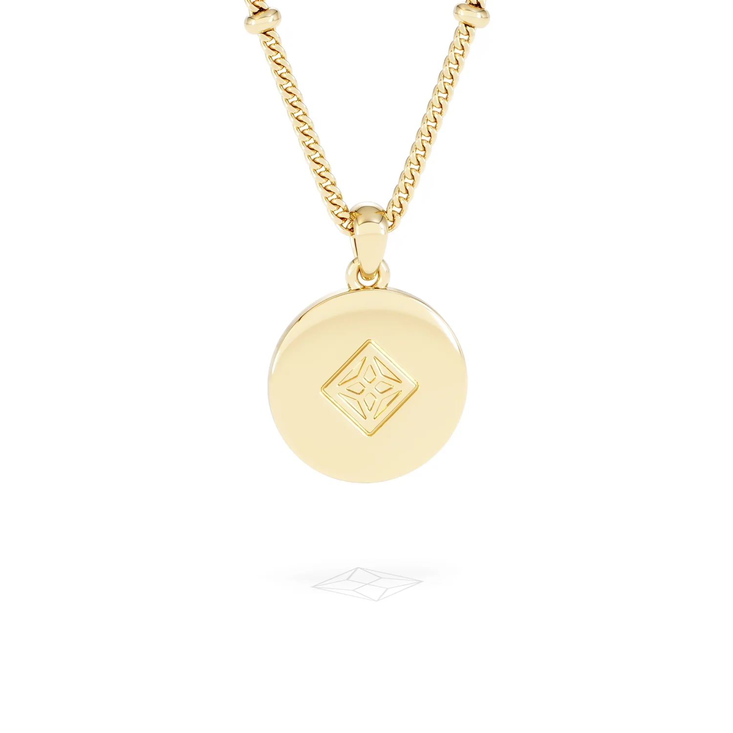 Astrology Sagittarius 0.07ct Lab Grown Diamond Medallion Pendant Necklace in 18K Gold Vermeil - Image 51