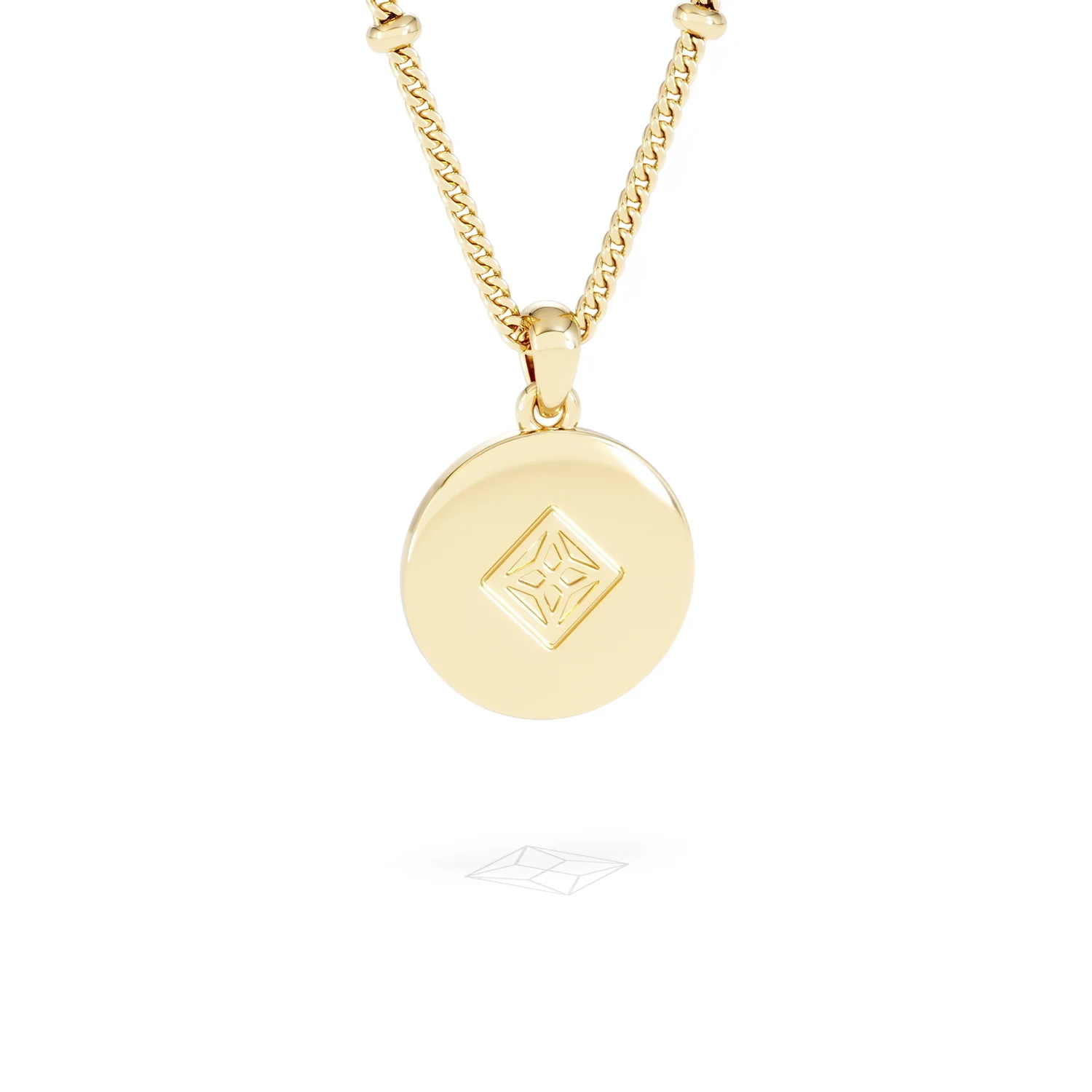 Astrology Sagittarius 0.07ct Lab Grown Diamond Medallion Pendant Necklace in 18K Gold Vermeil - Image 52