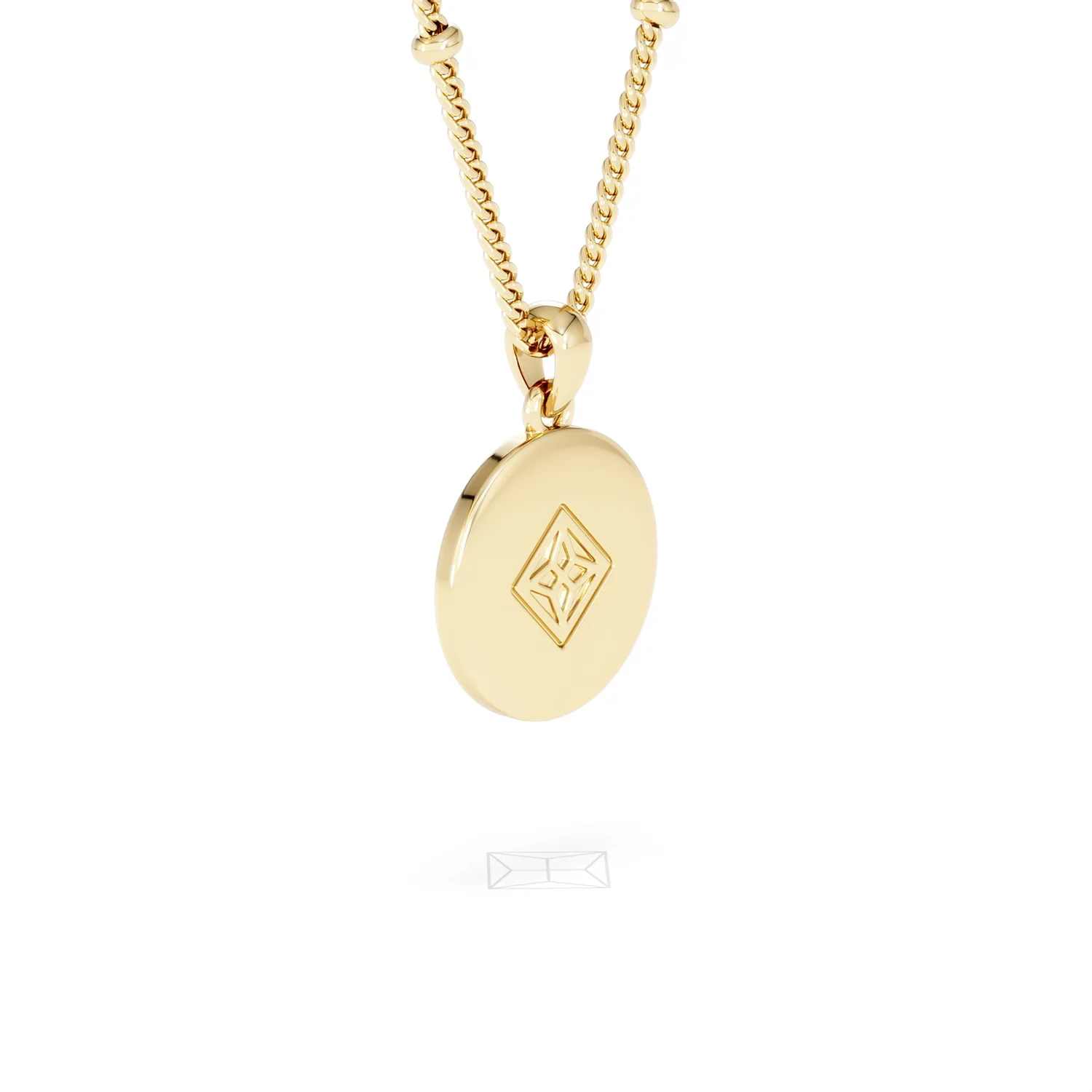 Astrology Sagittarius 0.07ct Lab Grown Diamond Medallion Pendant Necklace in 18K Gold Vermeil - Image 59