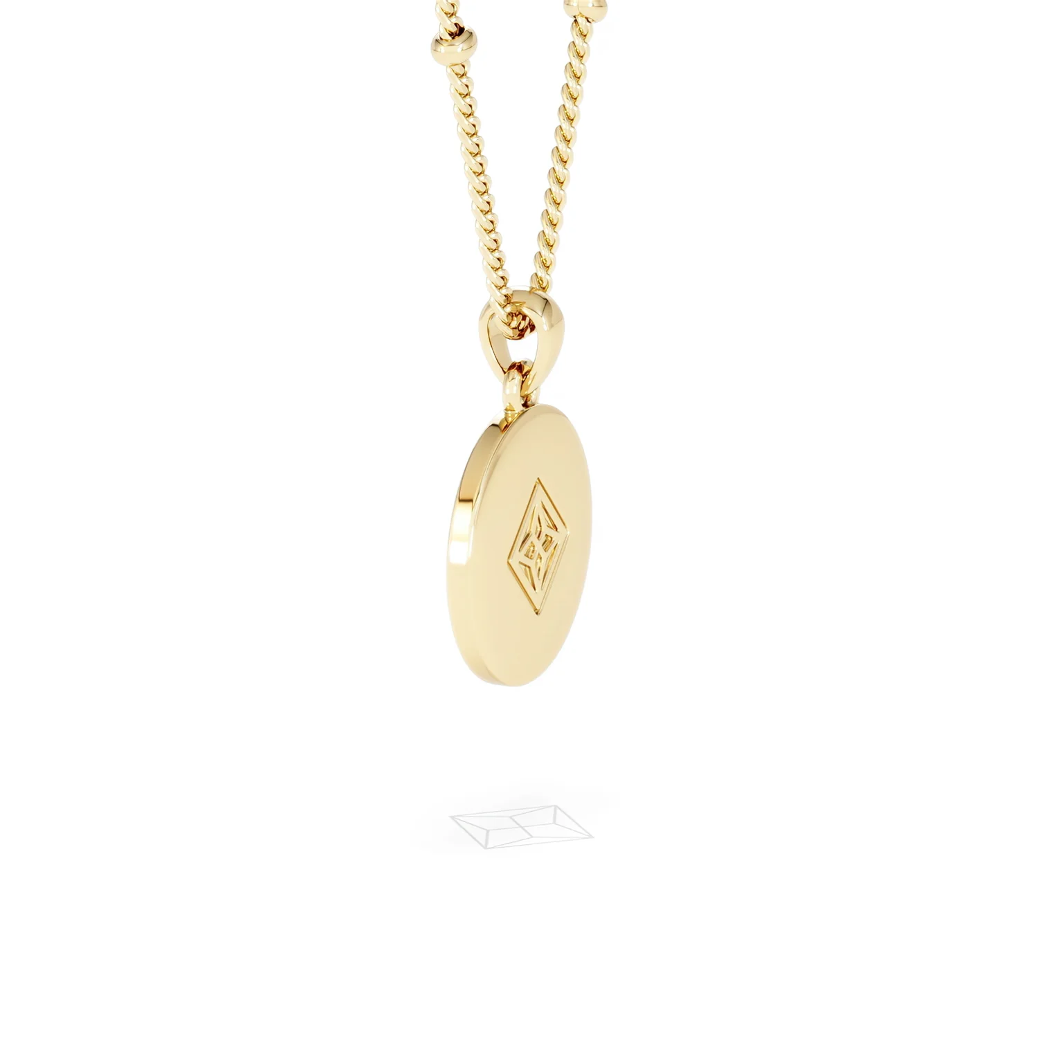 Astrology Sagittarius 0.07ct Lab Grown Diamond Medallion Pendant Necklace in 18K Gold Vermeil - Image 63