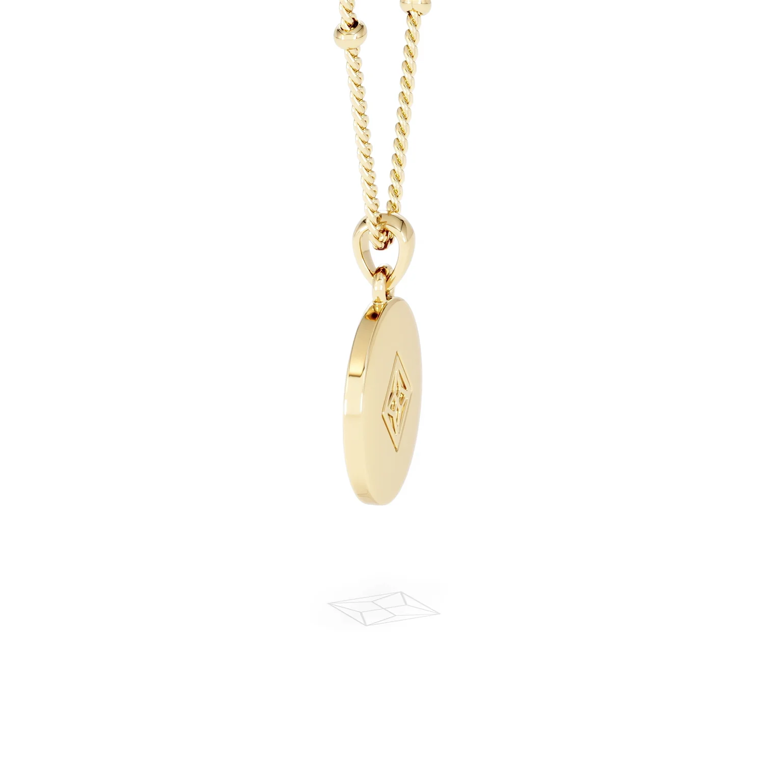 Astrology Sagittarius 0.07ct Lab Grown Diamond Medallion Pendant Necklace in 18K Gold Vermeil - Image 65