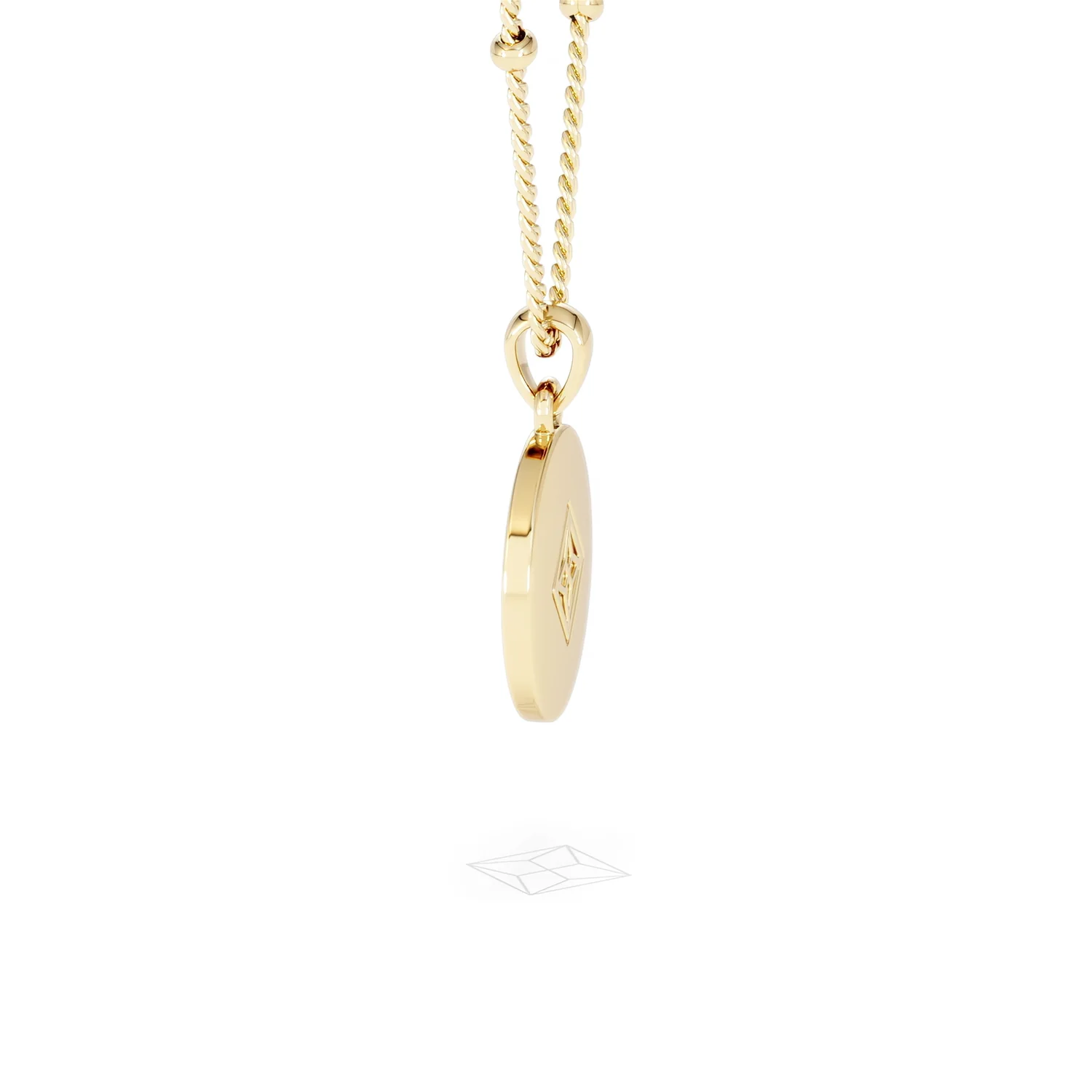 Astrology Sagittarius 0.07ct Lab Grown Diamond Medallion Pendant Necklace in 18K Gold Vermeil - Image 66