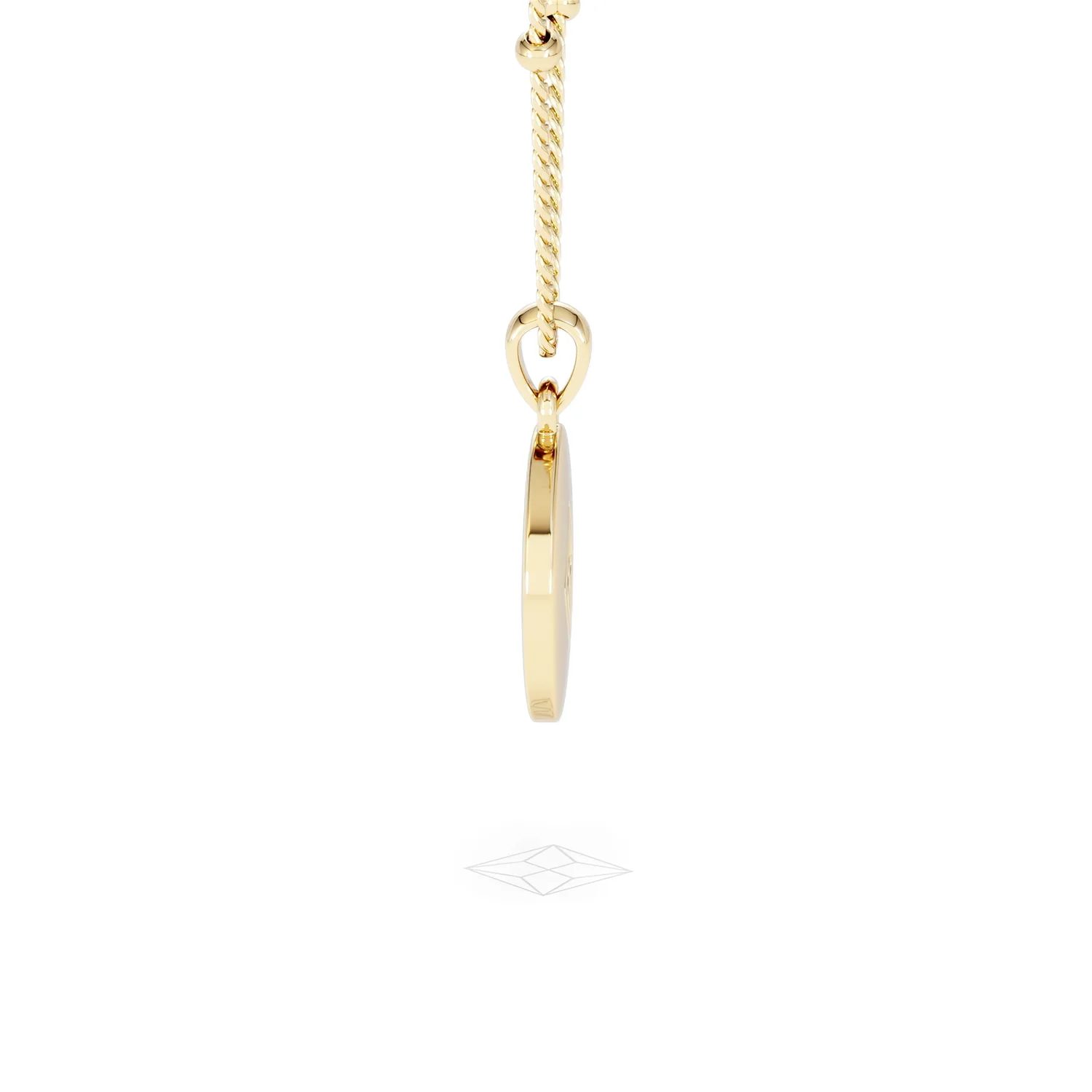 Astrology Sagittarius 0.07ct Lab Grown Diamond Medallion Pendant Necklace in 18K Gold Vermeil - Image 68