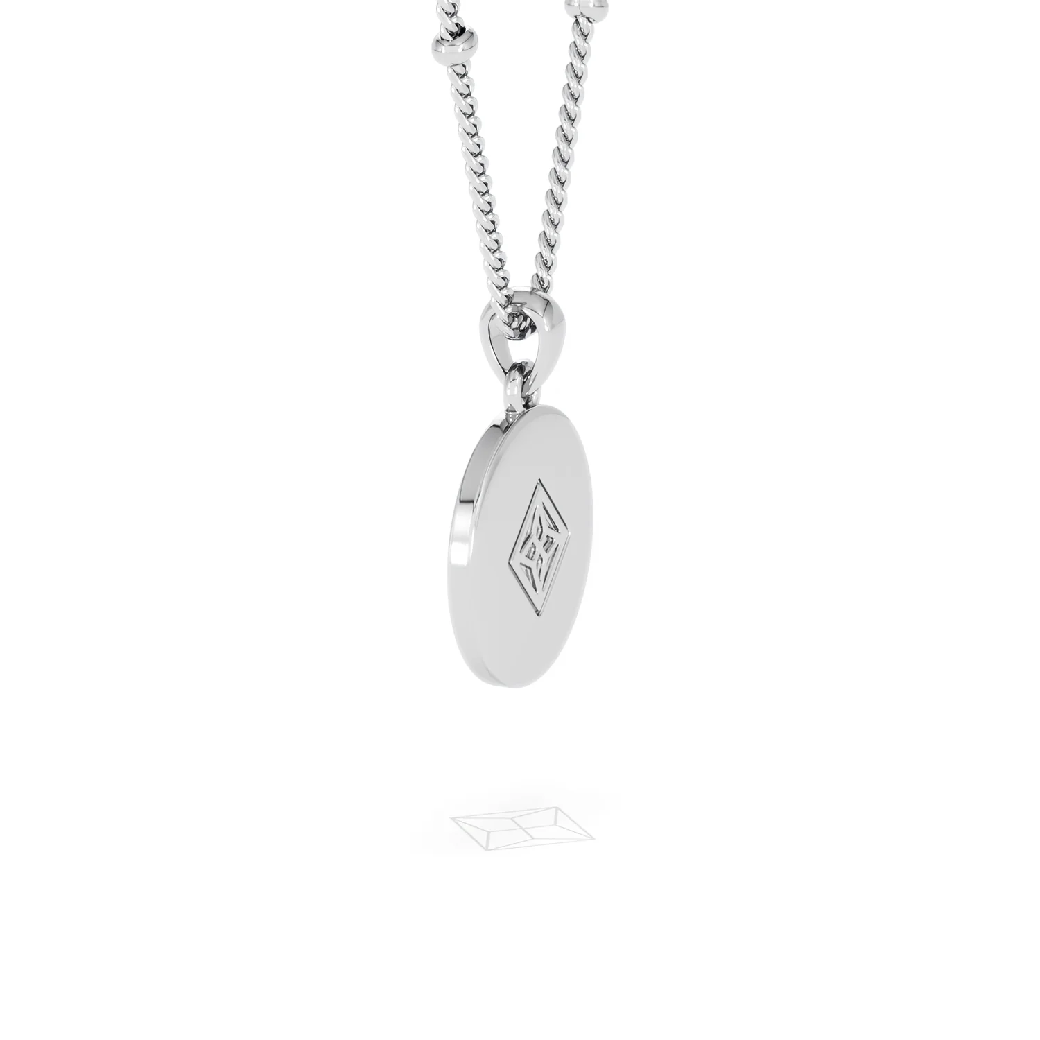 Astrology Sagittarius 0.07ct Lab Grown Diamond Medallion Pendant Necklace in Sterling Silver - Image 63