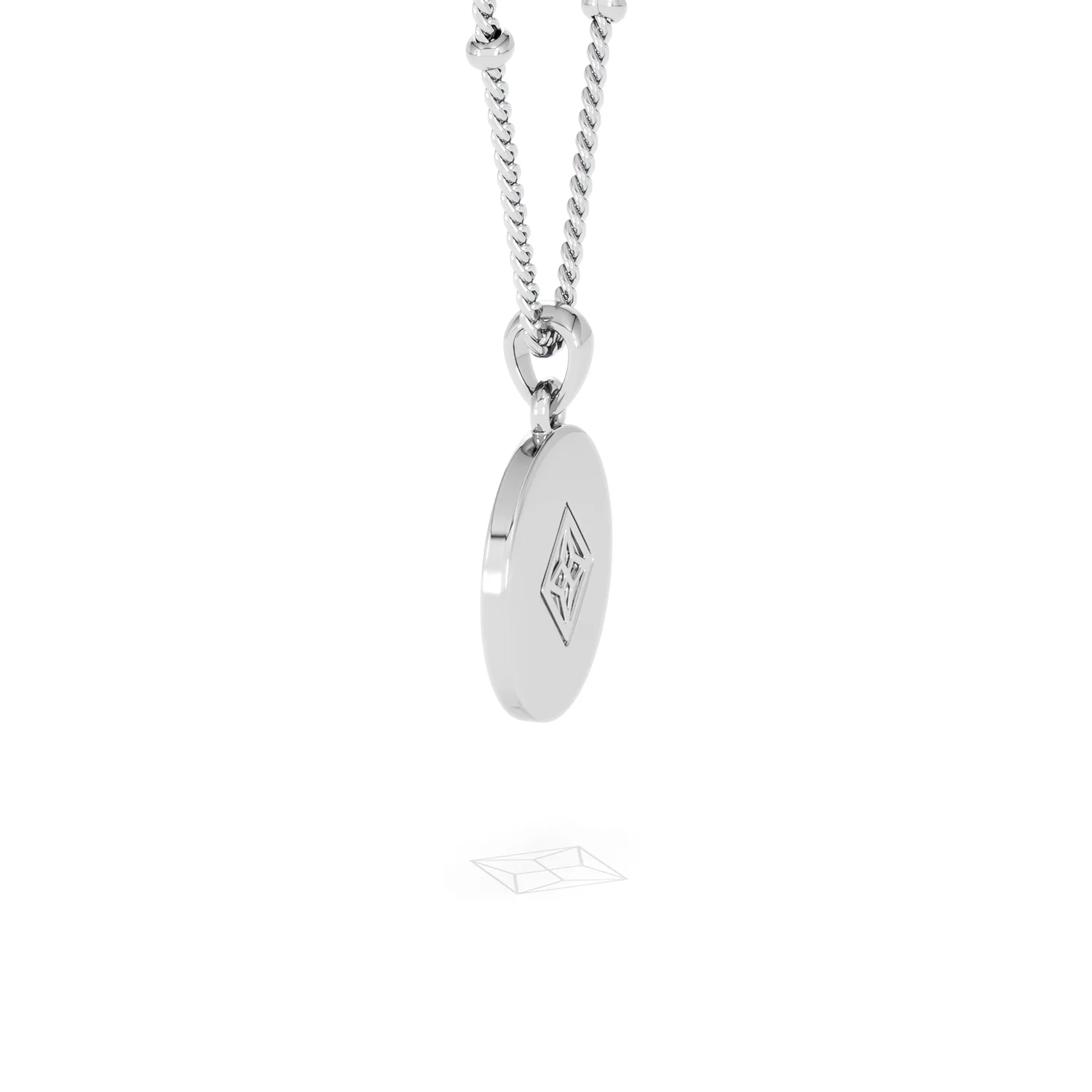 Astrology Sagittarius 0.07ct Lab Grown Diamond Medallion Pendant Necklace in Sterling Silver - Image 64