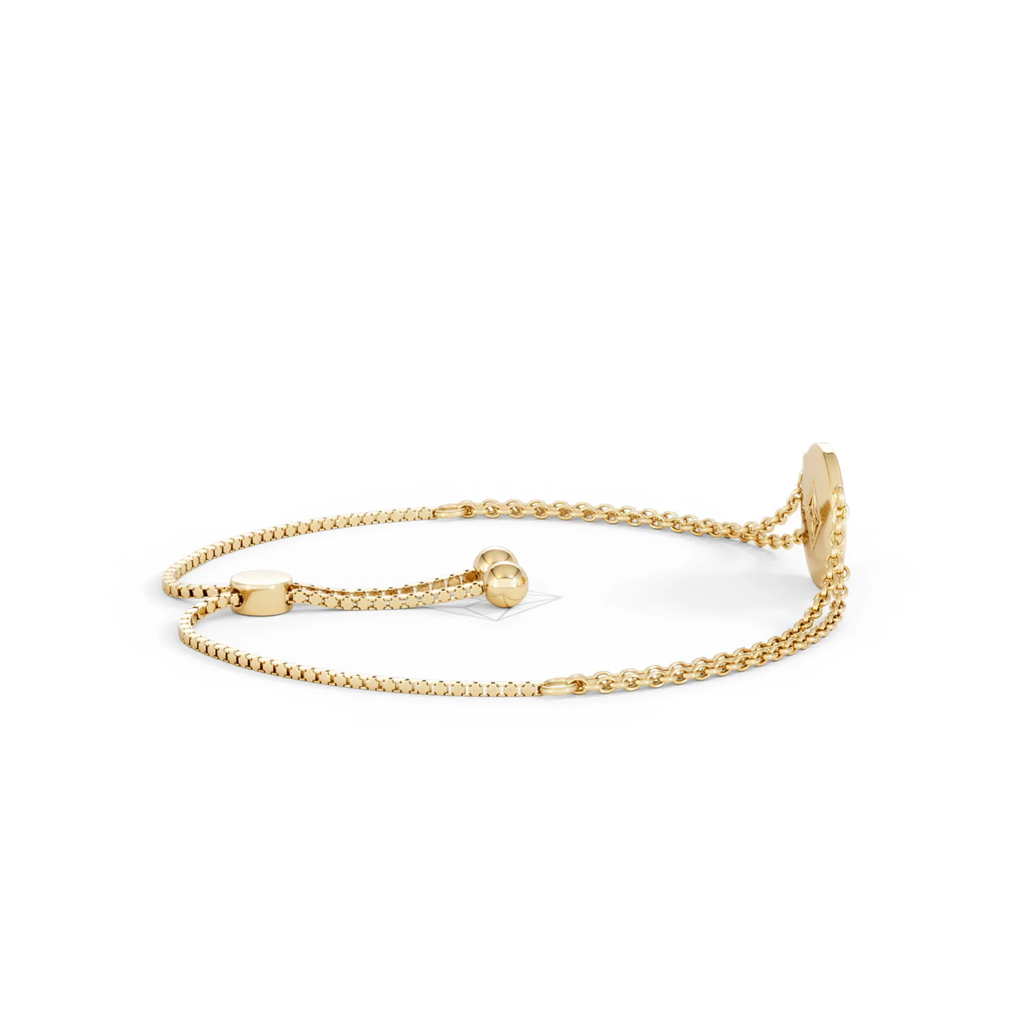 Astrology Scorpio 0.07ct Lab Grown Diamond Adjustable Medallion Bracelet 18K Gold Vermeil - Image 31