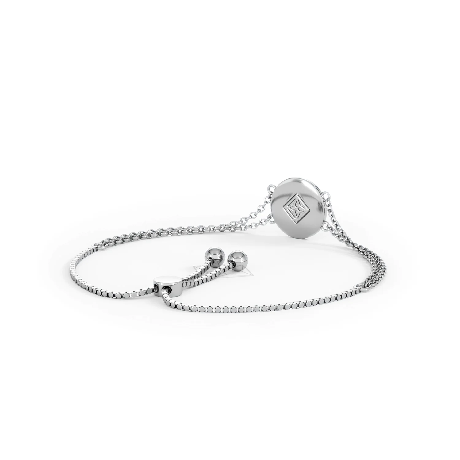 Astrology Scorpio 0.07ct Lab Grown Diamond Adjustable Medallion Bracelet Sterling Silver - Image 42
