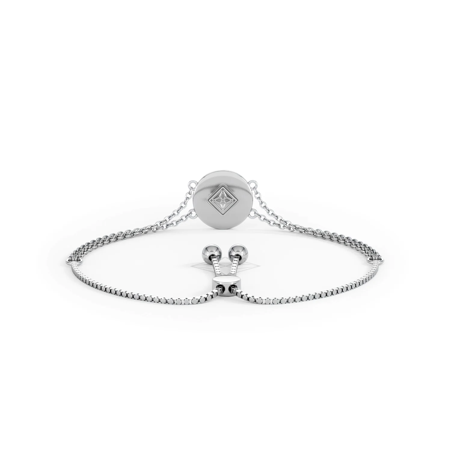 Astrology Scorpio 0.07ct Lab Grown Diamond Adjustable Medallion Bracelet Sterling Silver - Image 49