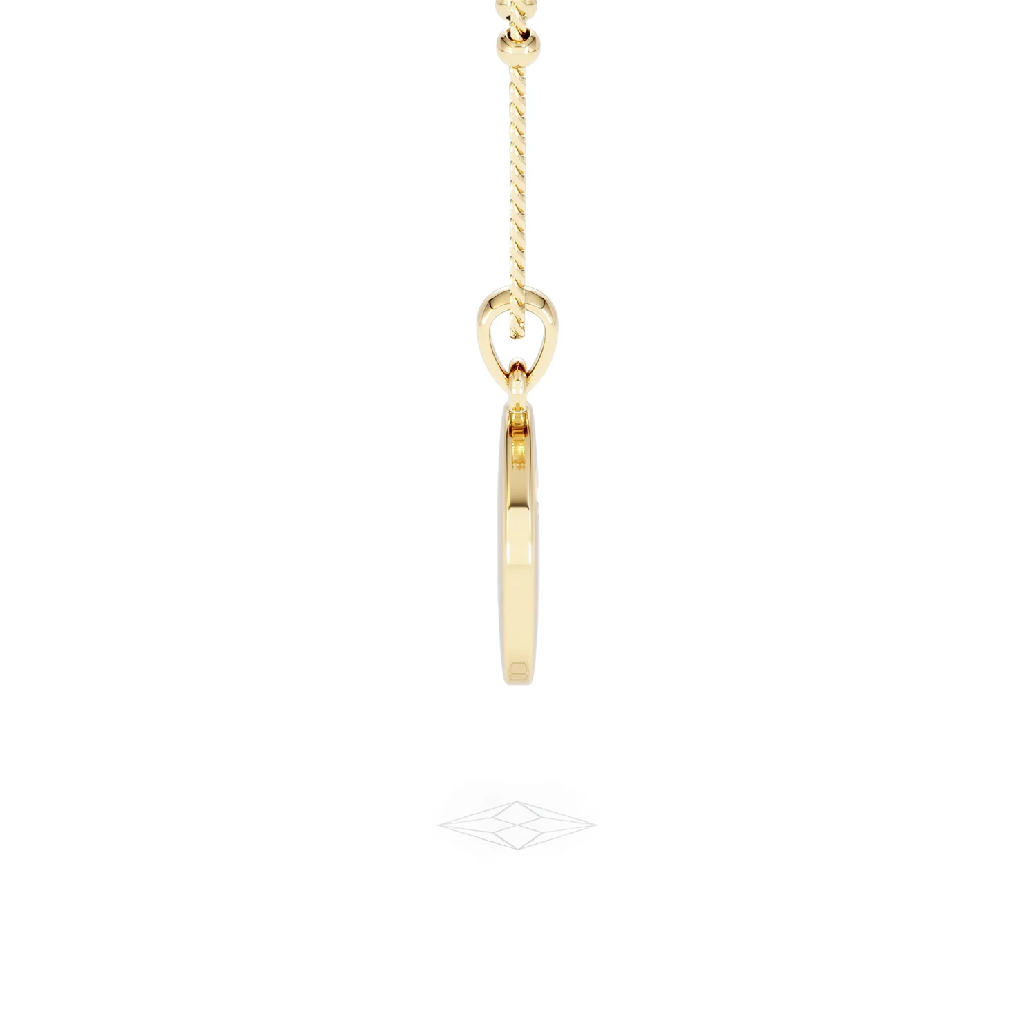 Astrology Scorpio 0.07ct Lab Grown Diamond Medallion Pendant Necklace in 18K Gold Vermeil - Image 29